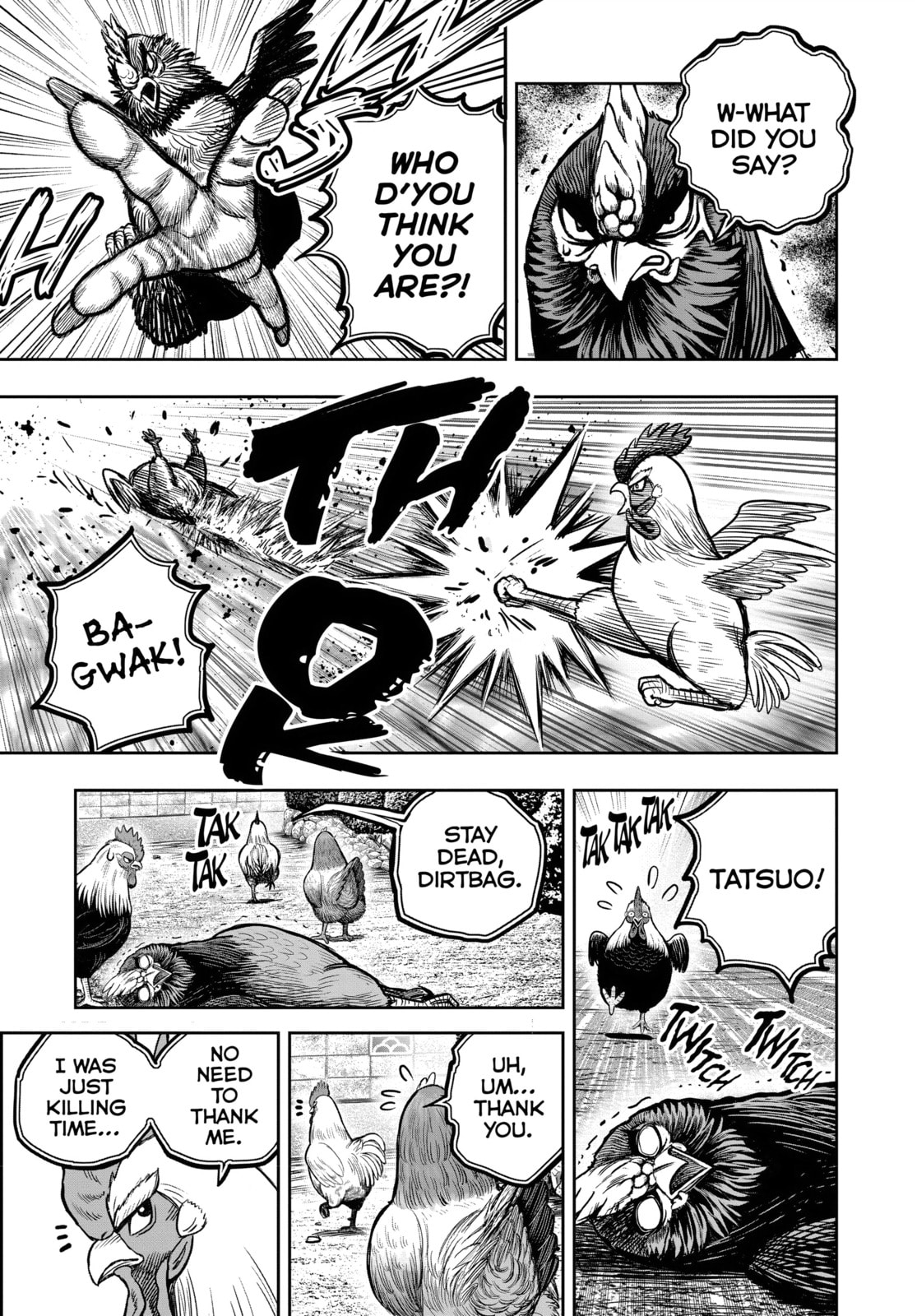 Rooster Fighter Chapter 36.1 page 3 - 