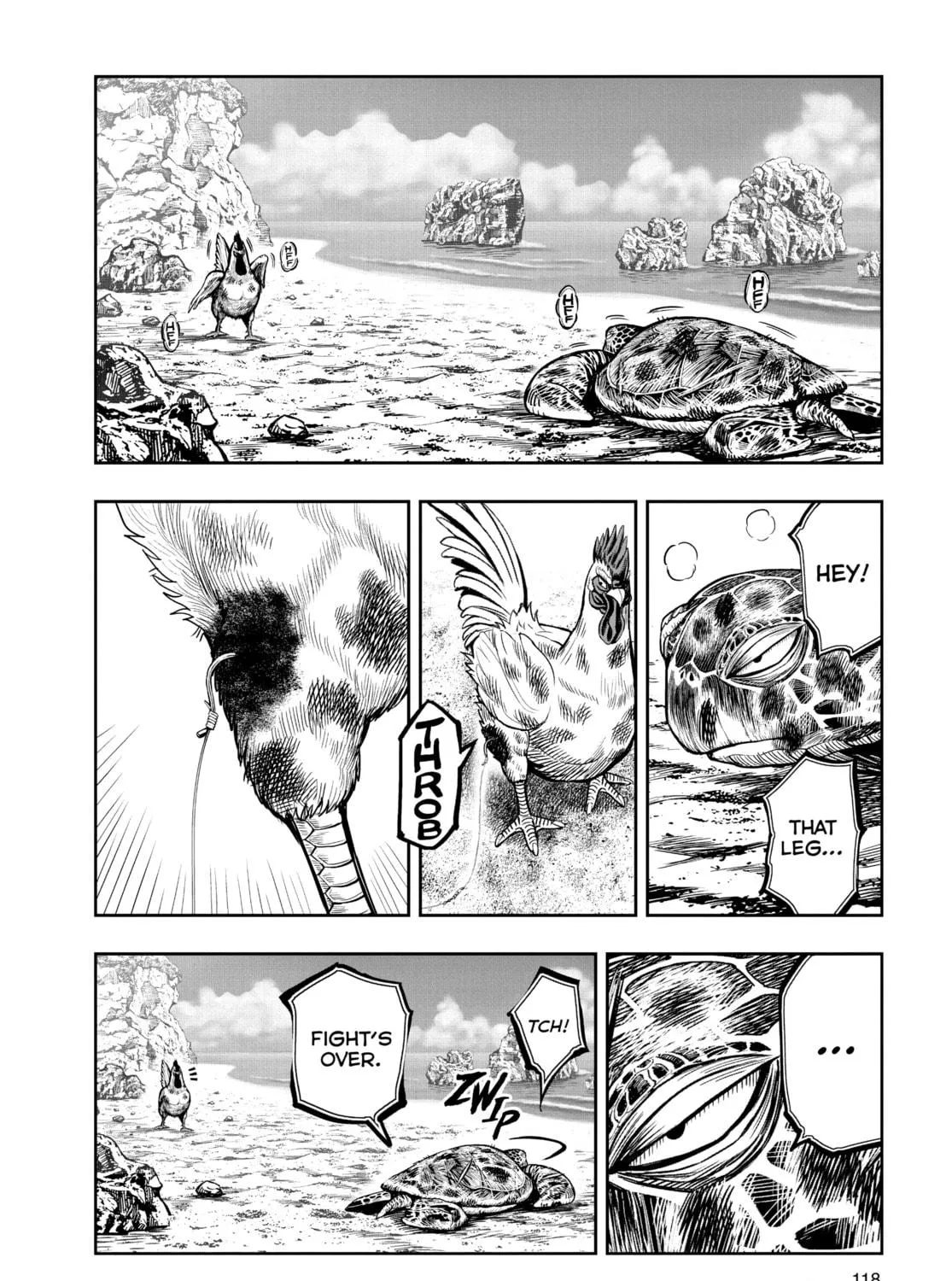Rooster Fighter Chapter 4 page 35 - 