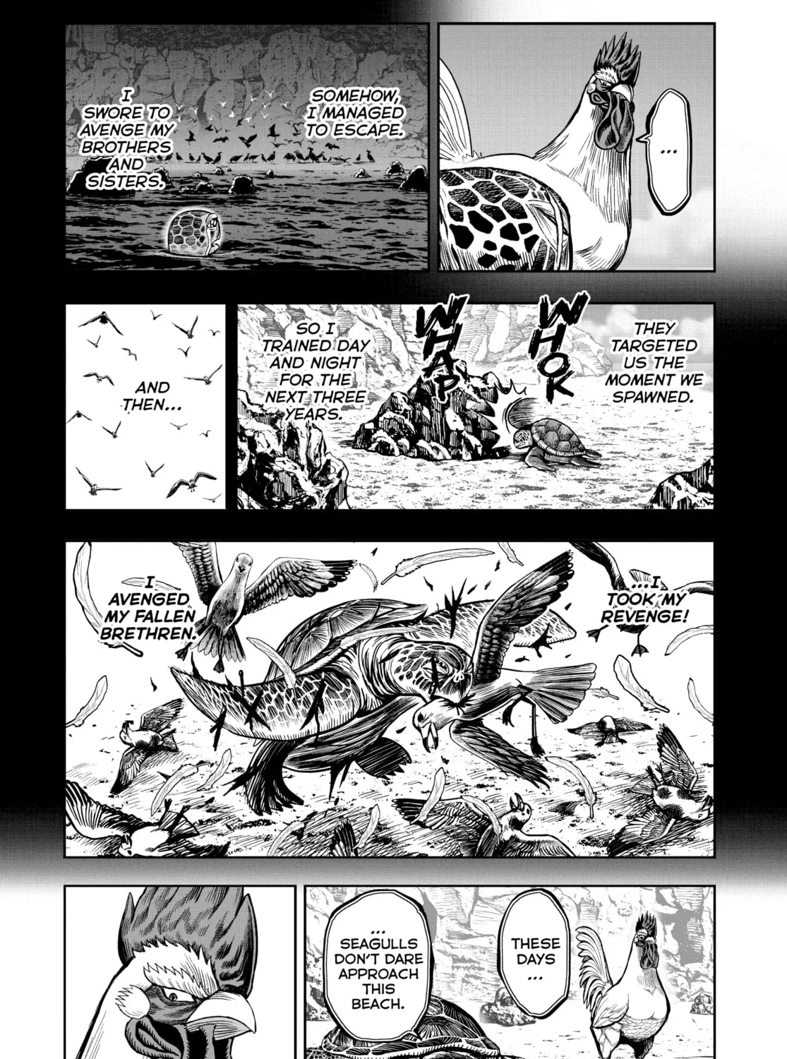 Rooster Fighter Chapter 4 page 45 - 