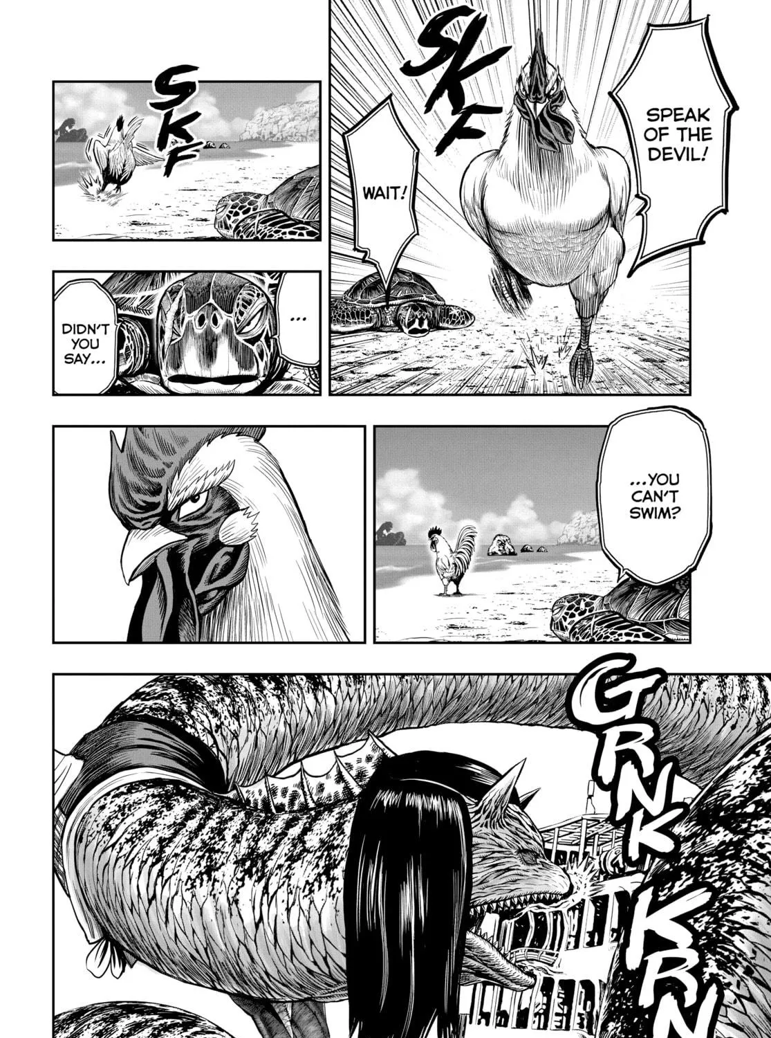 Rooster Fighter Chapter 4 page 53 - 