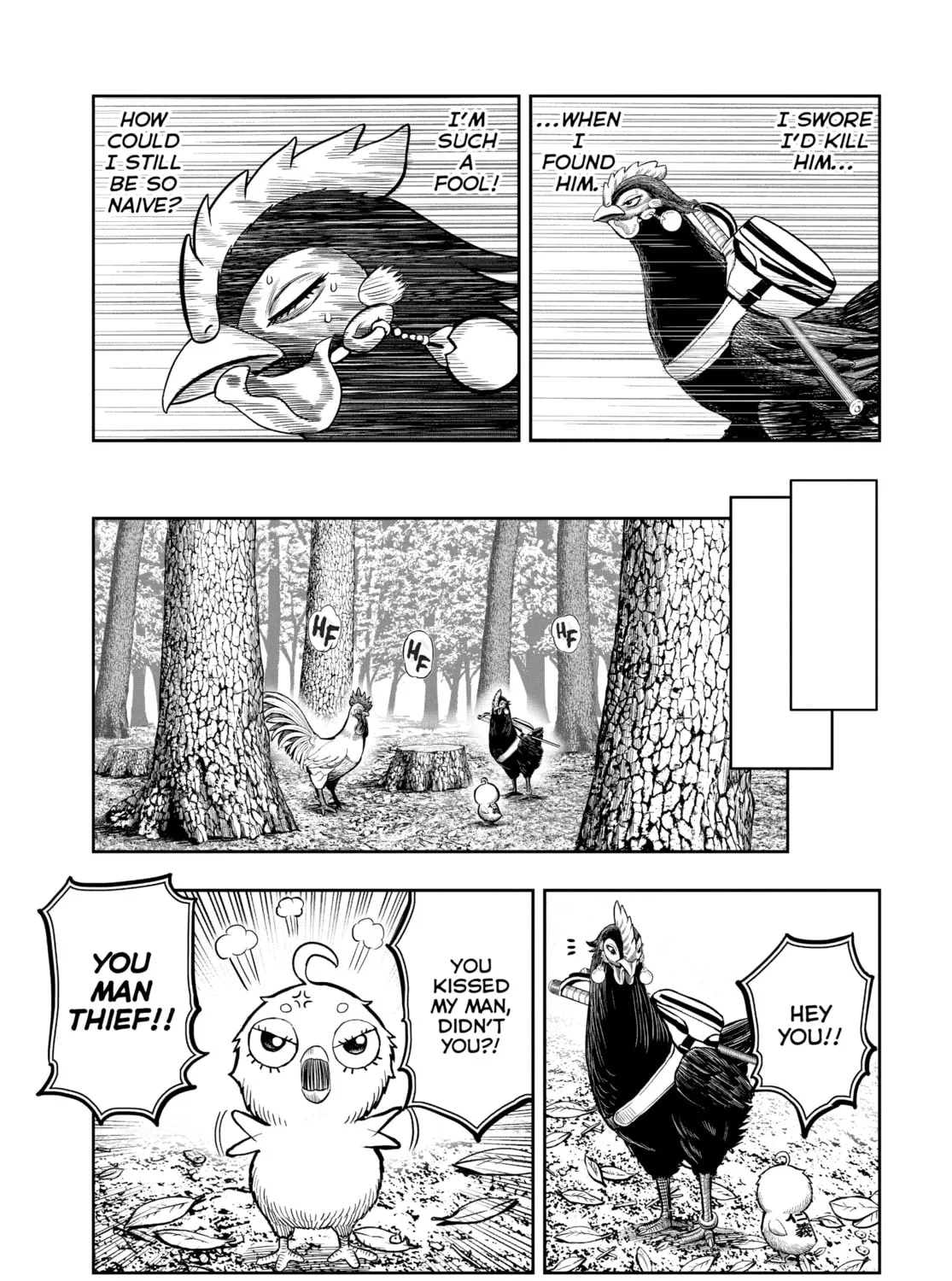 Rooster Fighter Chapter 7 page 45 - 