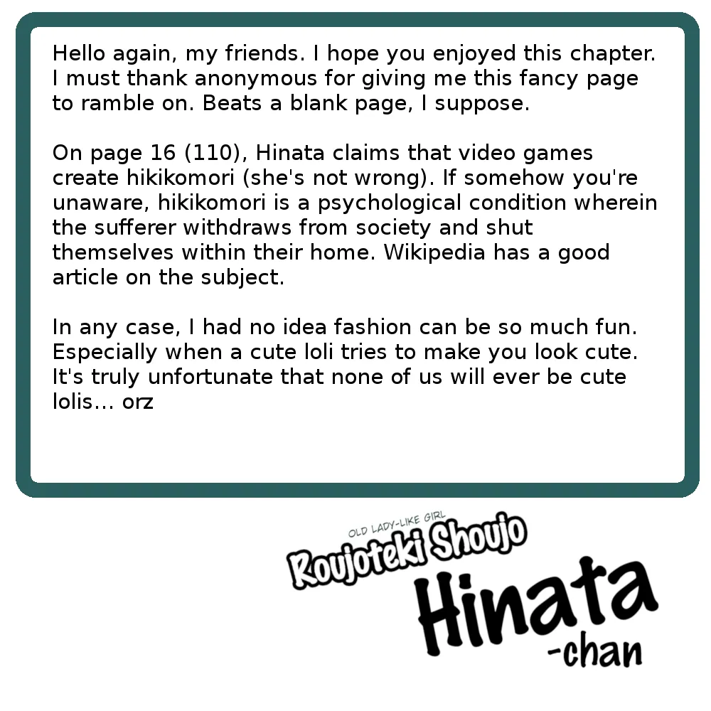 Roujoteki Shoujo Hinata-chan Chapter 6 page 19 - 