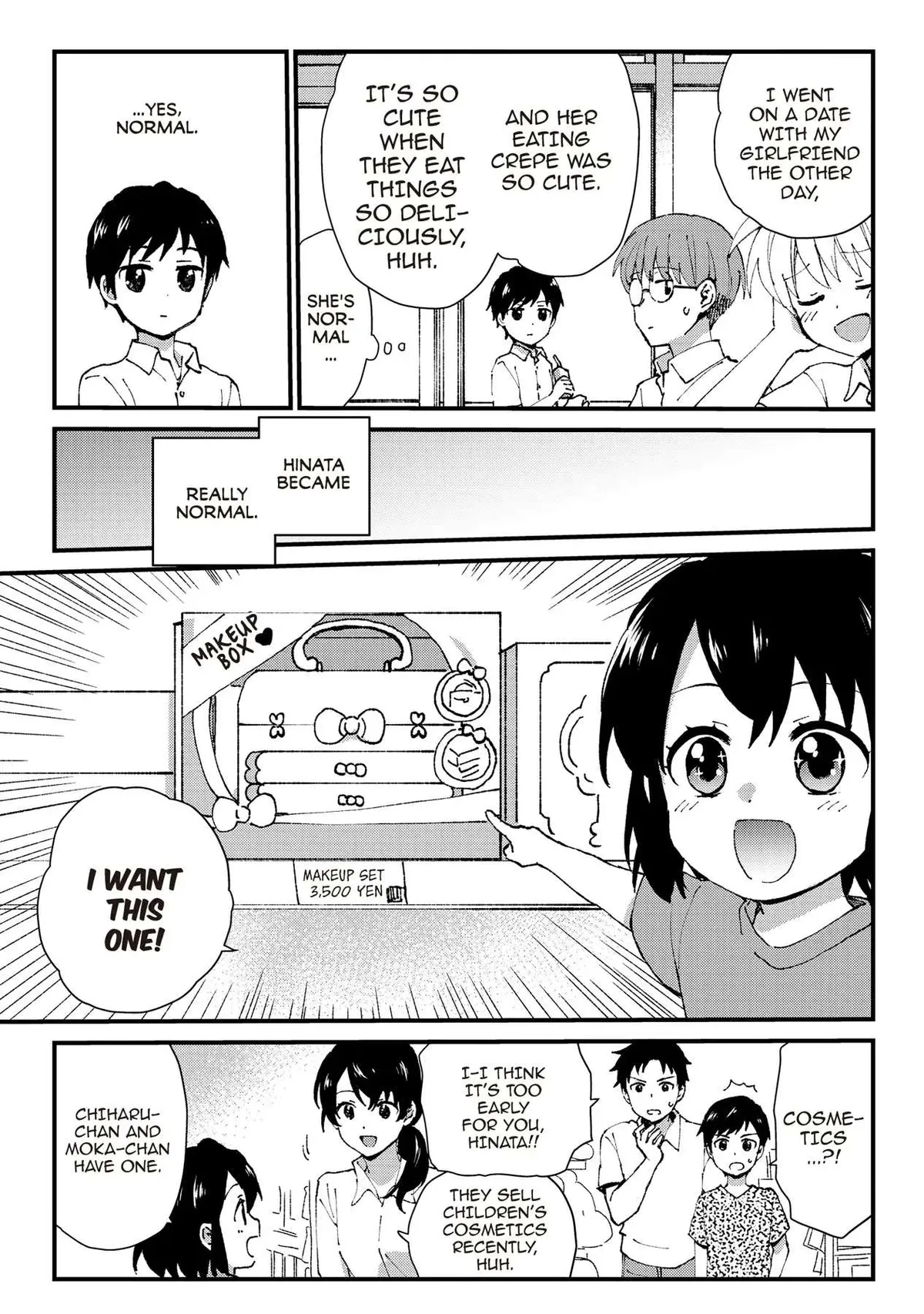 Roujoteki Shoujo Hinata-chan Chapter 93.5 page 3 - 