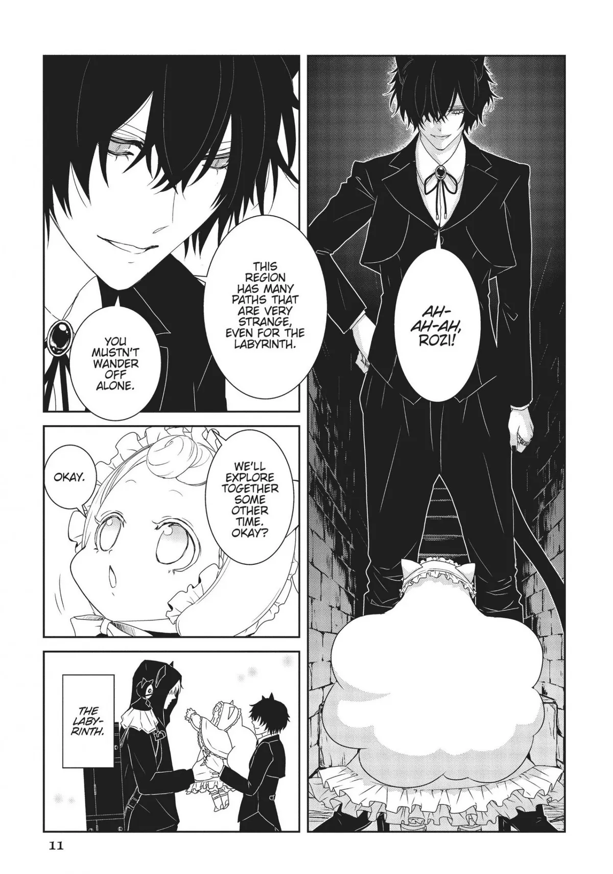 Rozi in the Labyrinth Chapter 1 page 13 - 