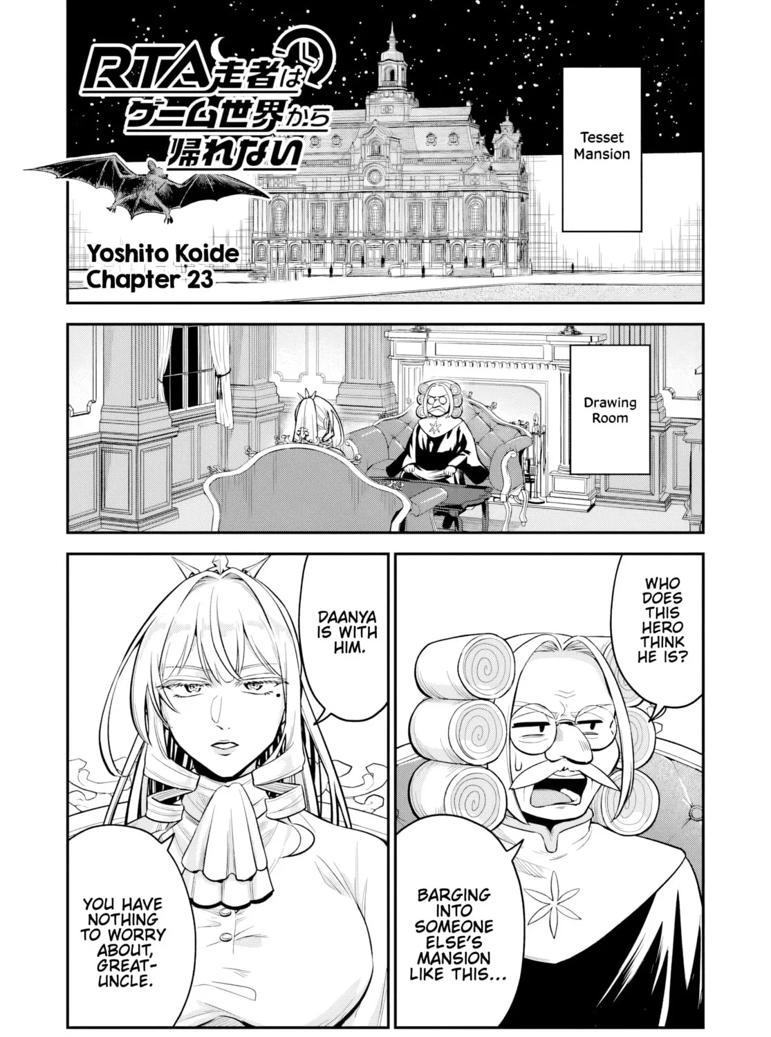 RTA Sousha wa Game Sekai kara Kaerarenai Chapter 23 page 1 - 