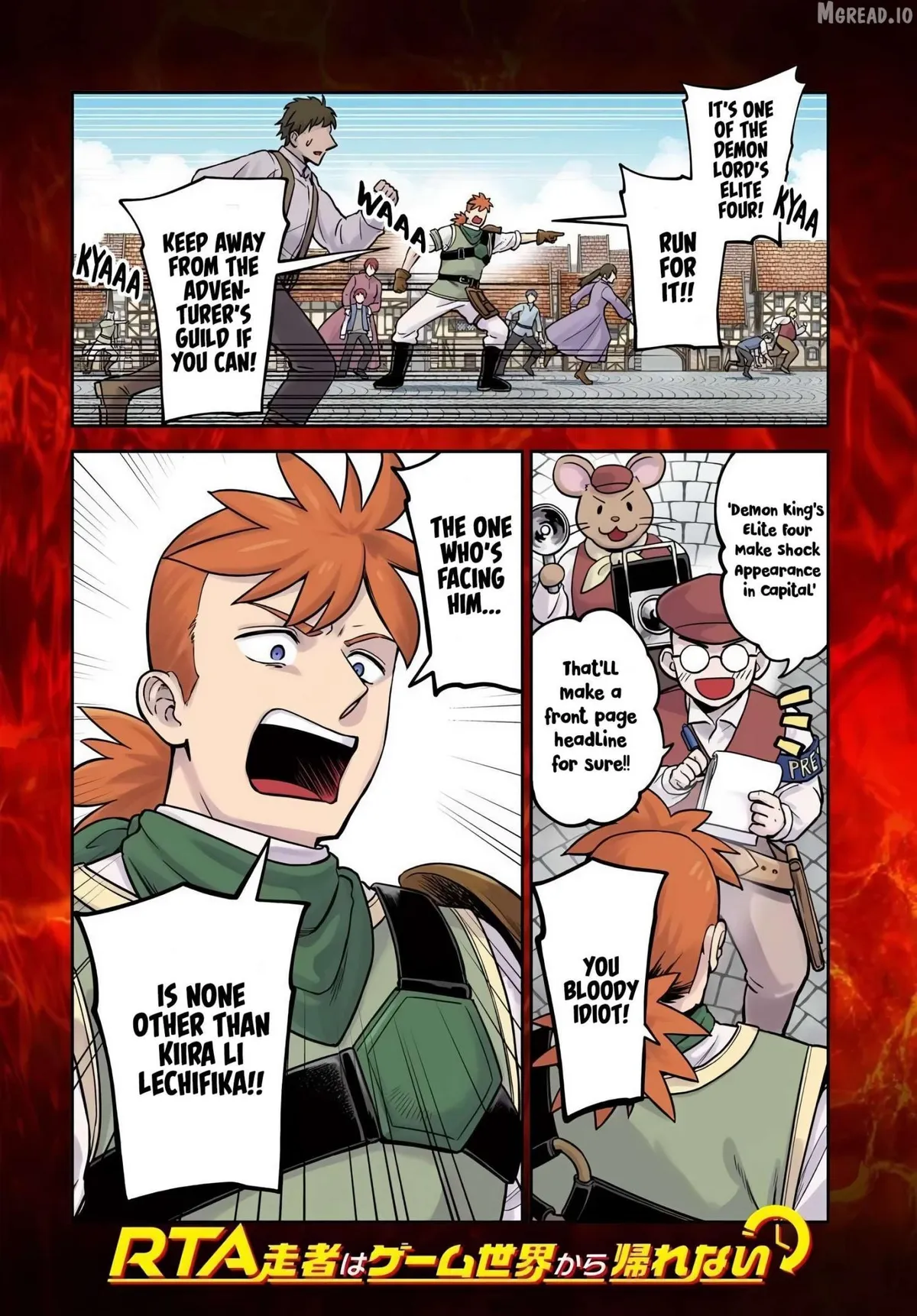 RTA Sousha wa Game Sekai kara Kaerarenai Chapter 28 page 1 - 