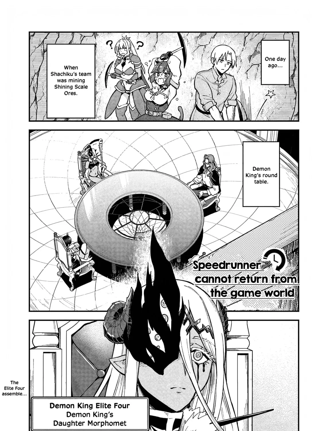 RTA Sousha wa Game Sekai kara Kaerarenai Chapter 8 page 1 - 