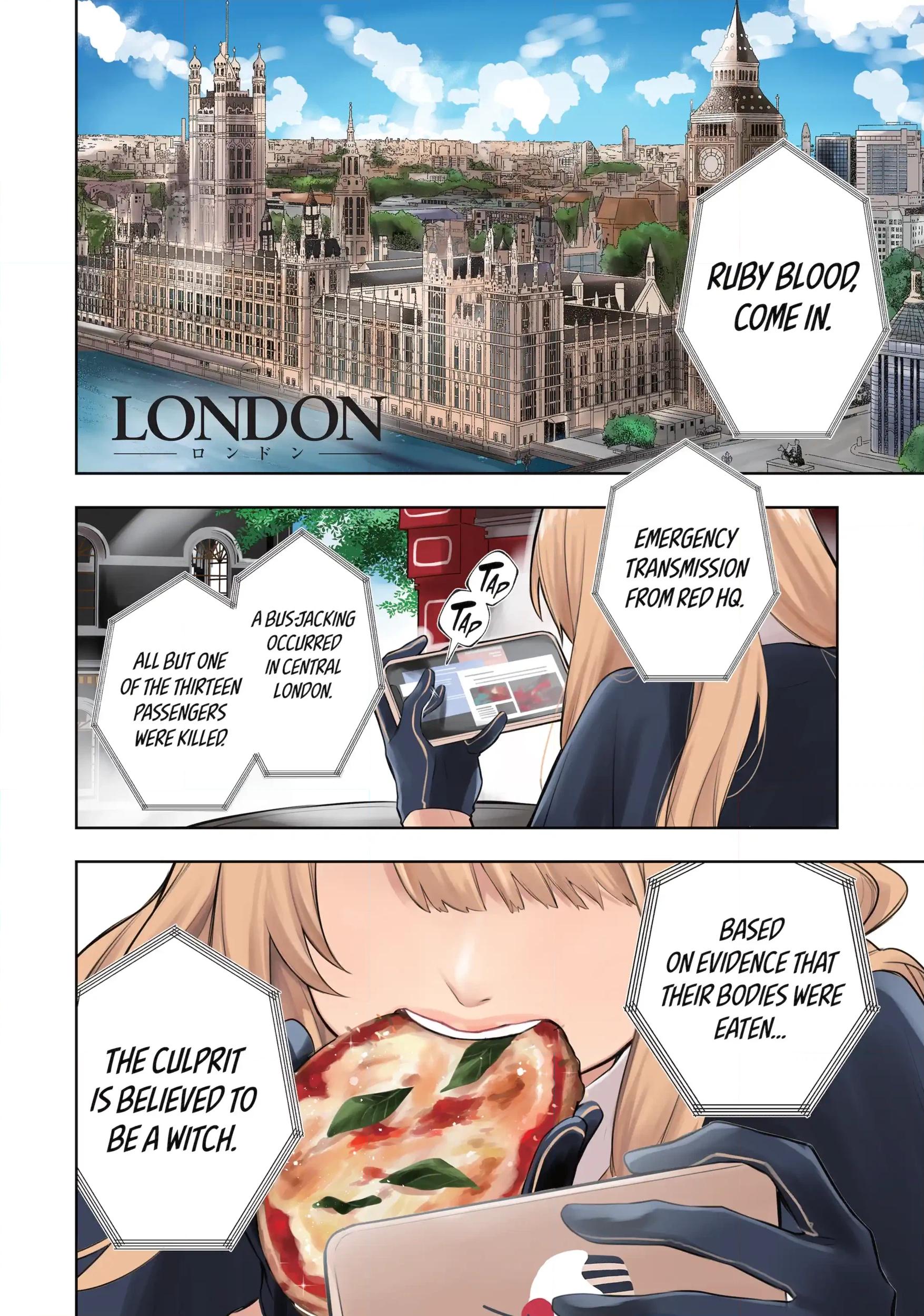 Ruby on the Cake: Feast of the Man-Eating Witches Chapter 1 page 4 - 