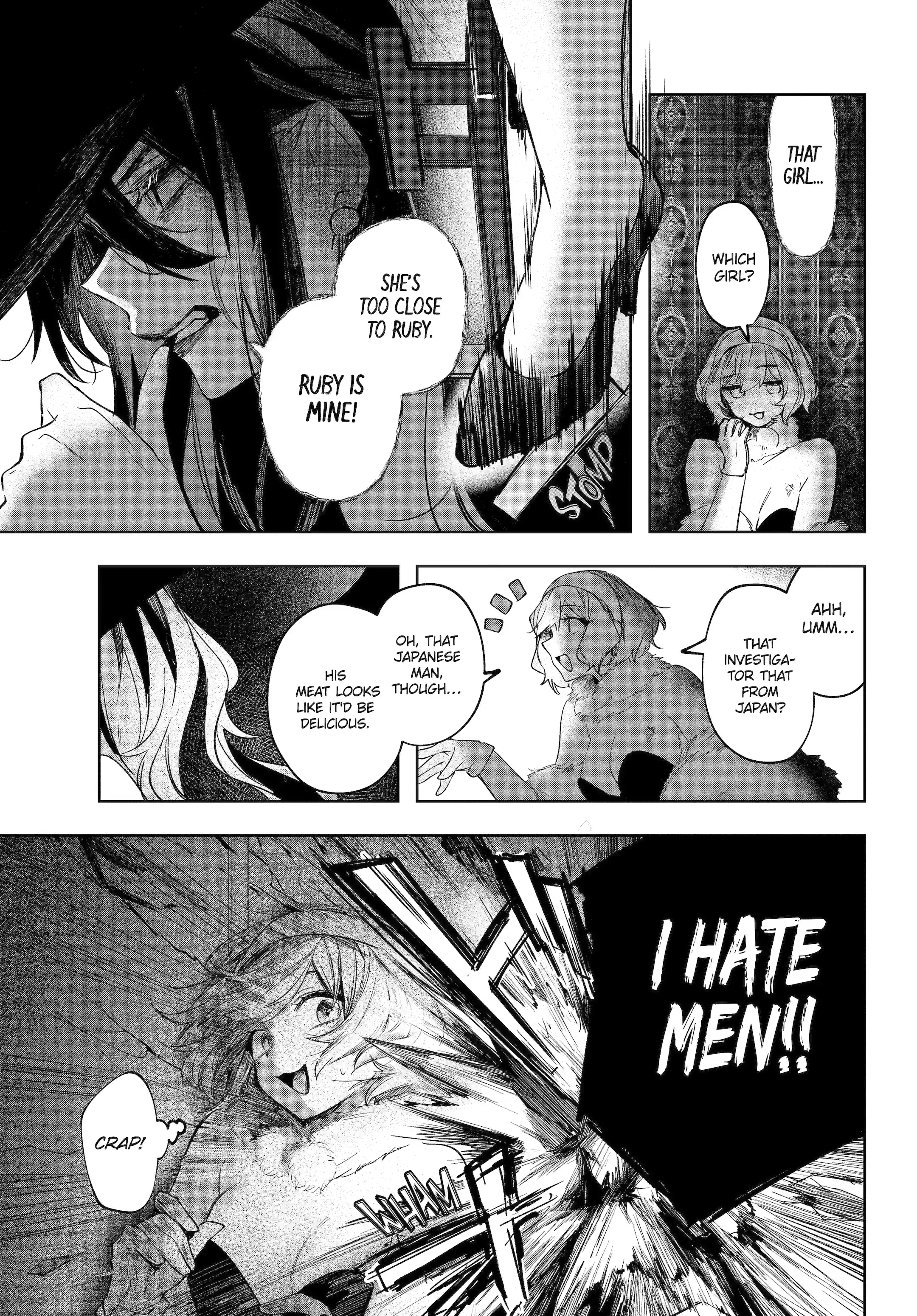 Ruby on the Cake: Feast of the Man-Eating Witches Chapter 19.1 page 5 - 
