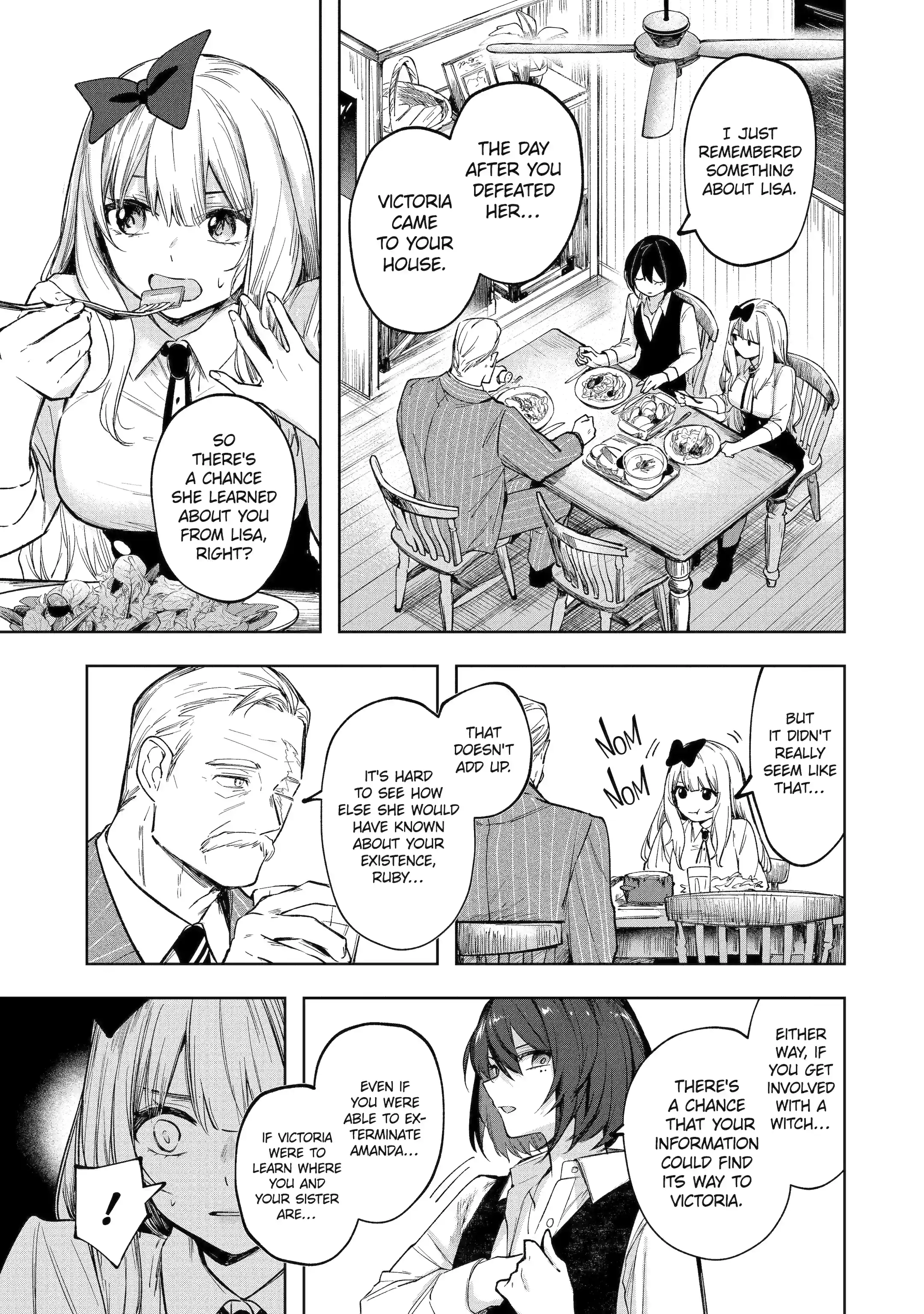 Ruby on the Cake: Feast of the Man-Eating Witches Chapter 3.2 page 1 - 