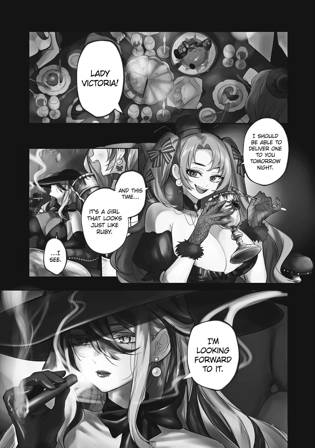 Ruby on the Cake: Feast of the Man-Eating Witches Chapter 6 page 1 - 