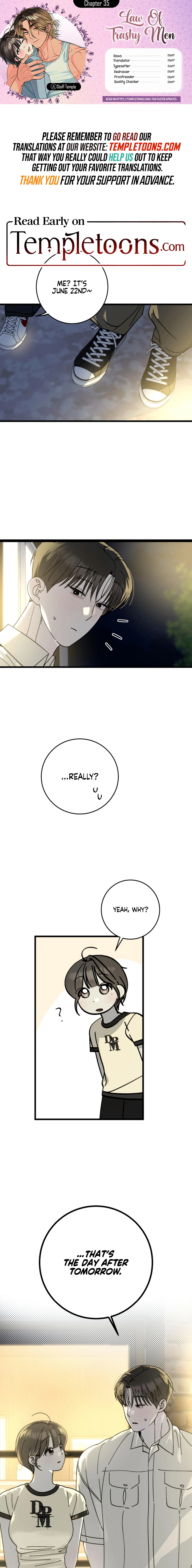 Rules for Dating Trash Chapter 35 page 1 - 