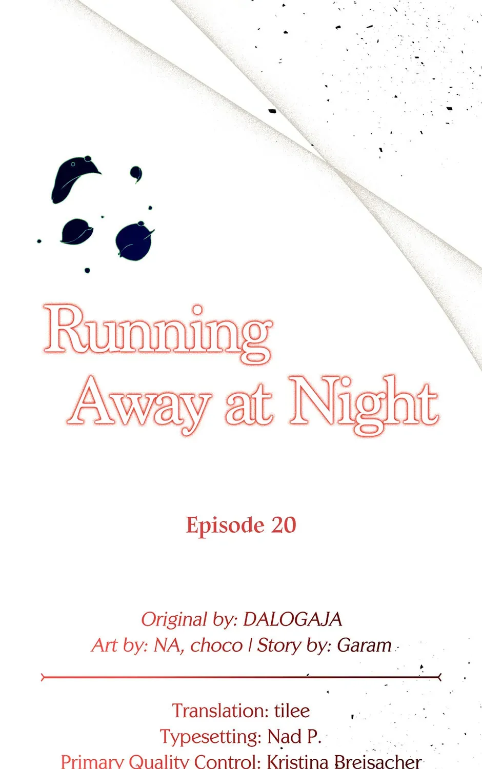 Running Away at Night Chapter 20 page 1 - 