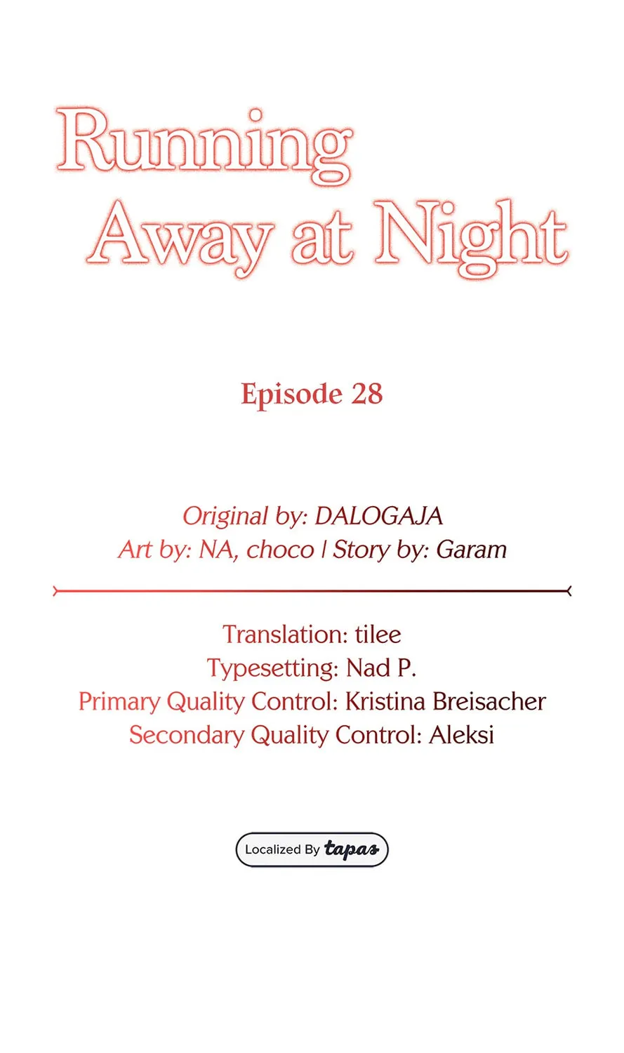 Running Away at Night Chapter 28 page 31 - 