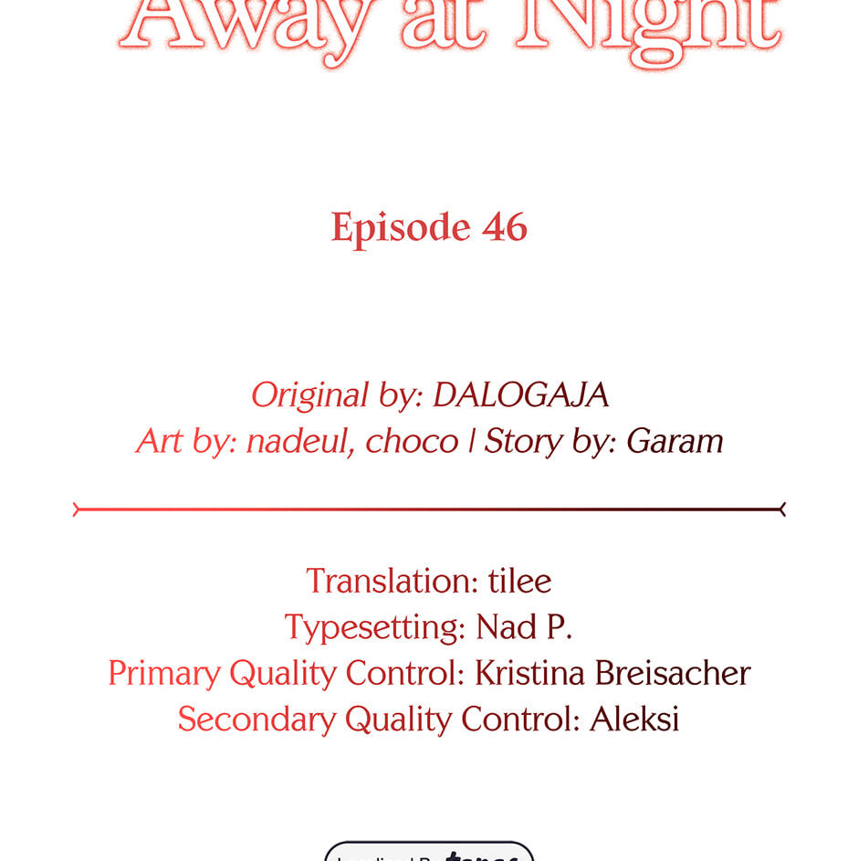Running Away at Night Chapter 46 page 14 - 