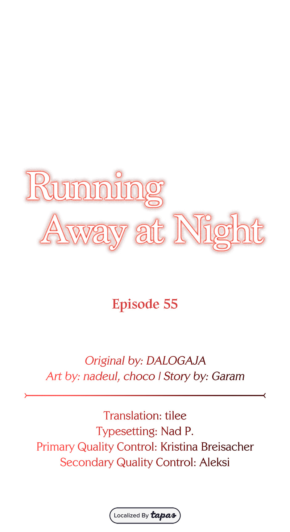 Running Away at Night Chapter 55 page 21 - 