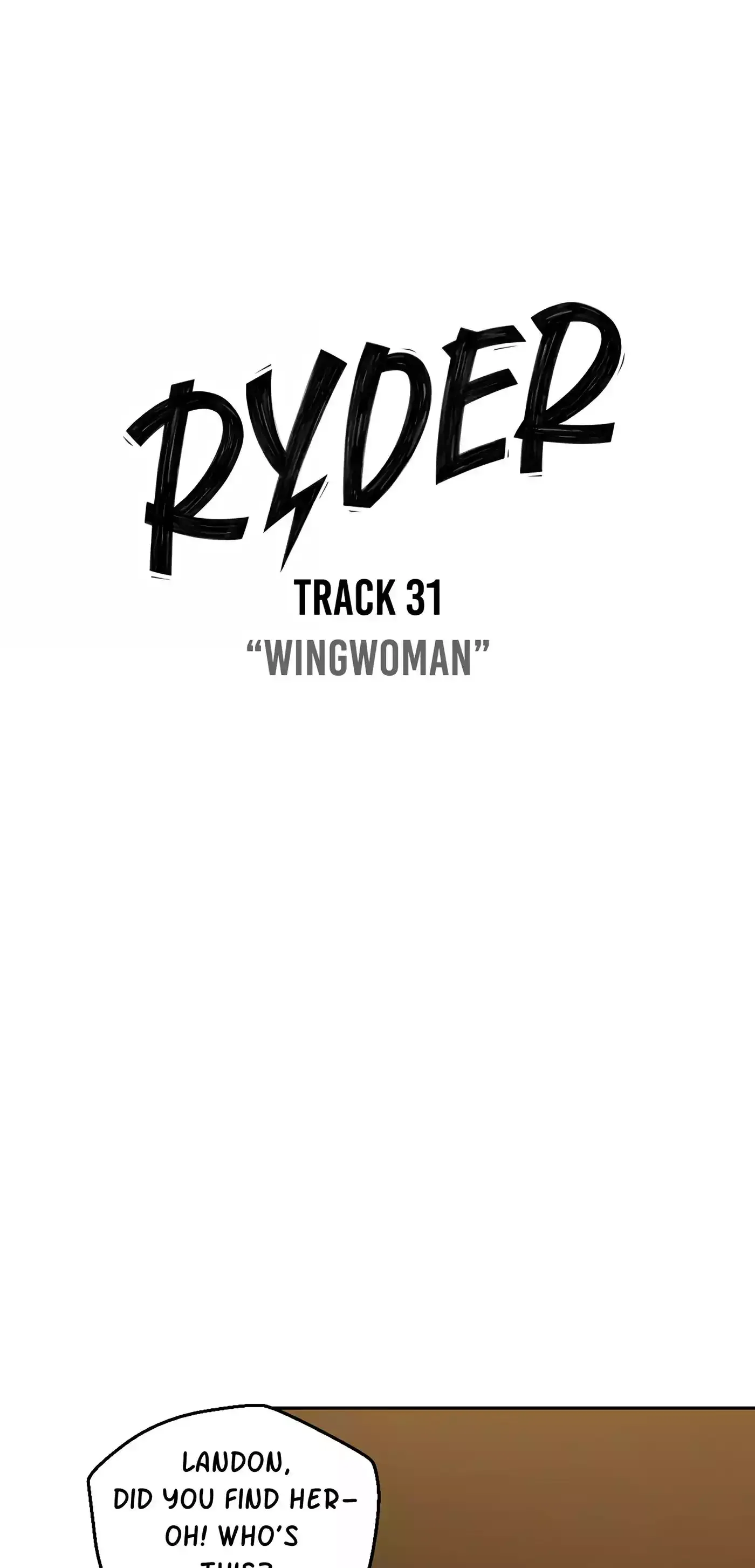 RYDER Chapter 31 page 1 - 