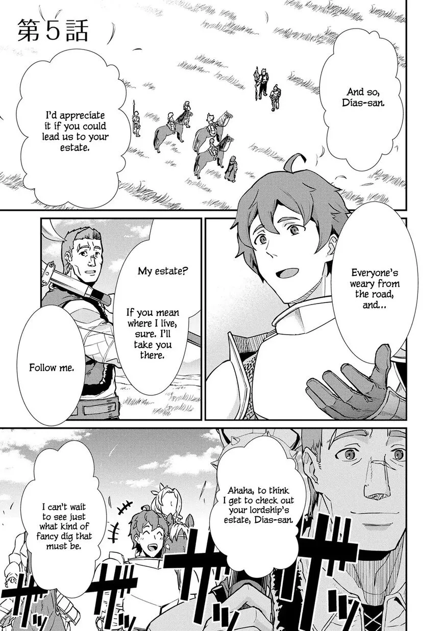 Ryoumin 0-nin Start no Henkyou Ryoushusama Chapter 5 page 1 - 