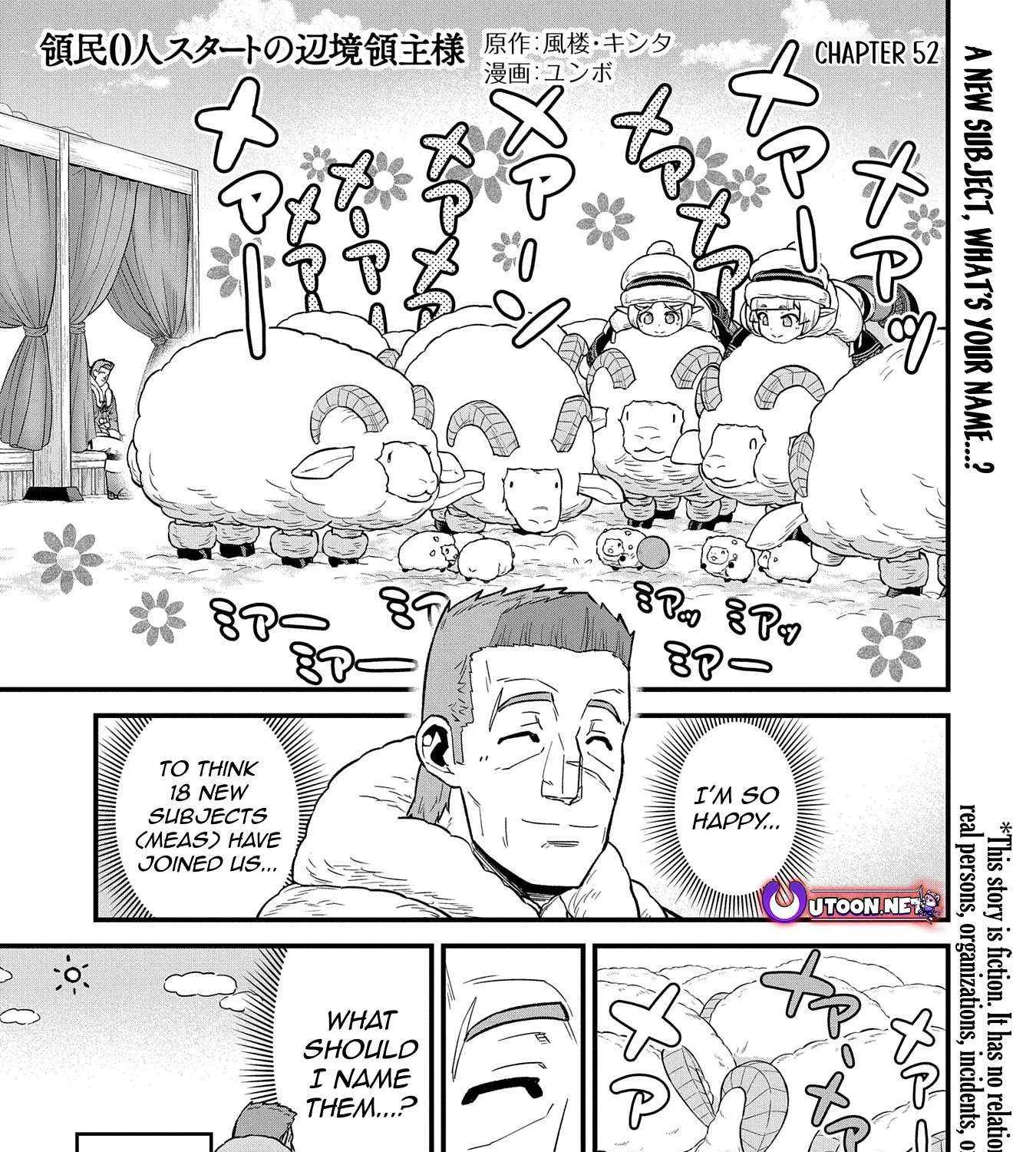 Ryoumin 0-nin Start no Henkyou Ryoushusama Chapter 52 page 3 - 