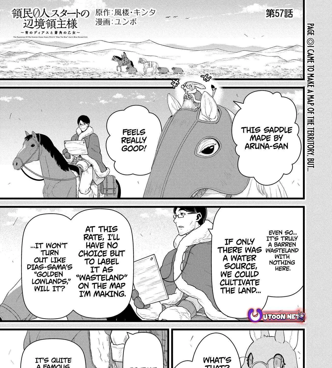 Ryoumin 0-nin Start no Henkyou Ryoushusama Chapter 57 page 2 - 