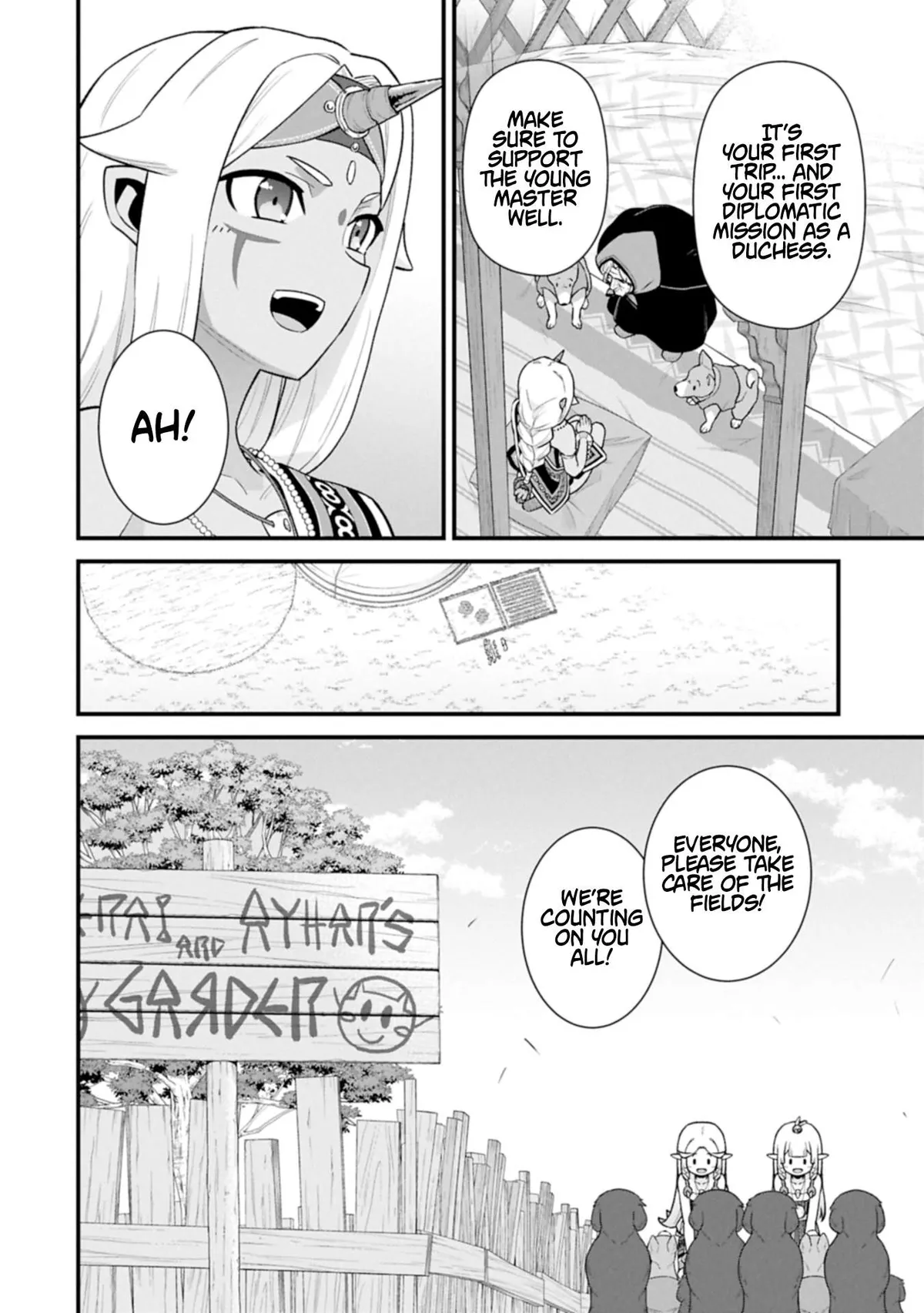 Ryoumin 0-nin Start no Henkyou Ryoushusama Chapter 63.1 page 10 - 