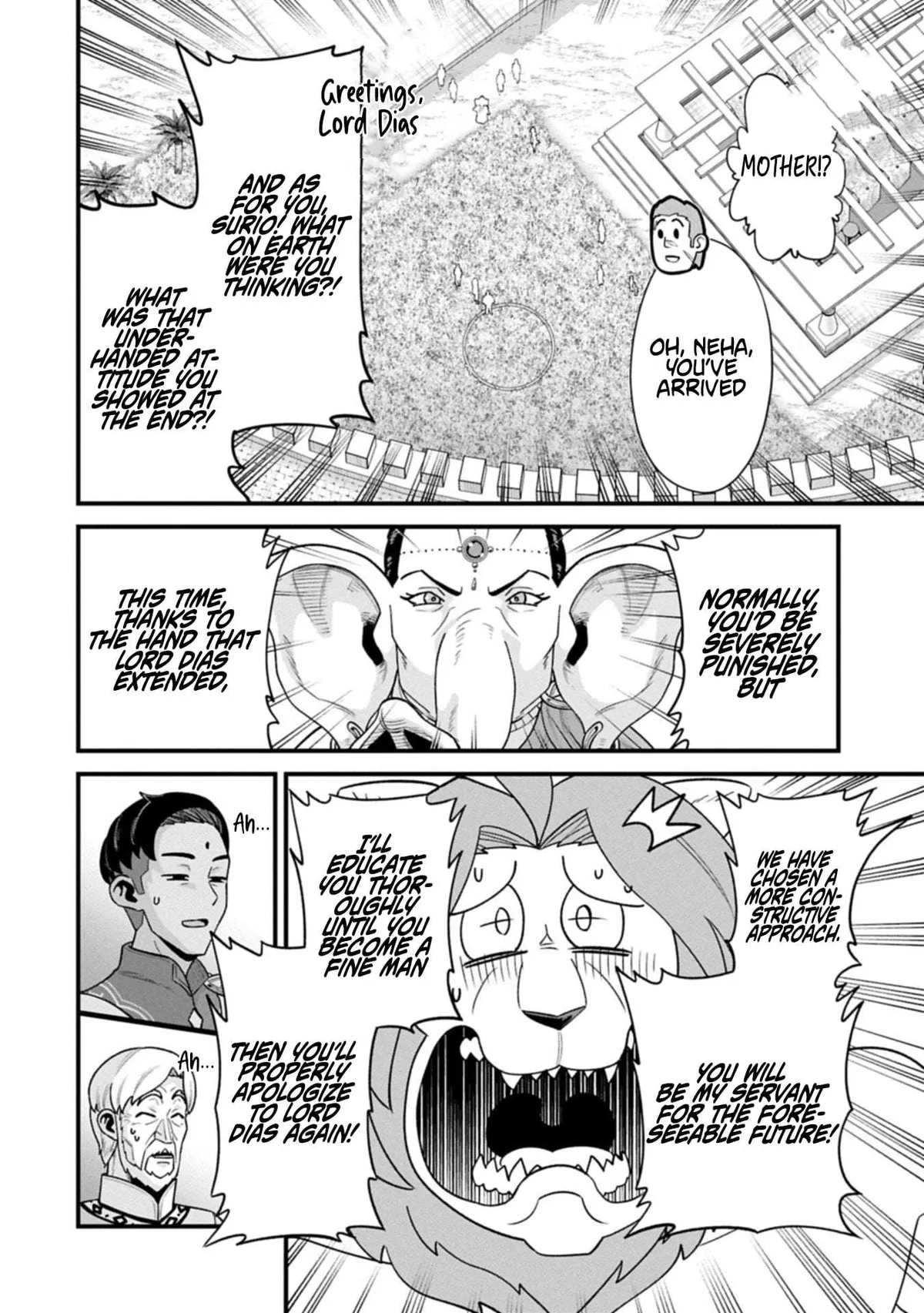 Ryoumin 0-nin Start no Henkyou Ryoushusama Chapter 67.2 page 14 - 