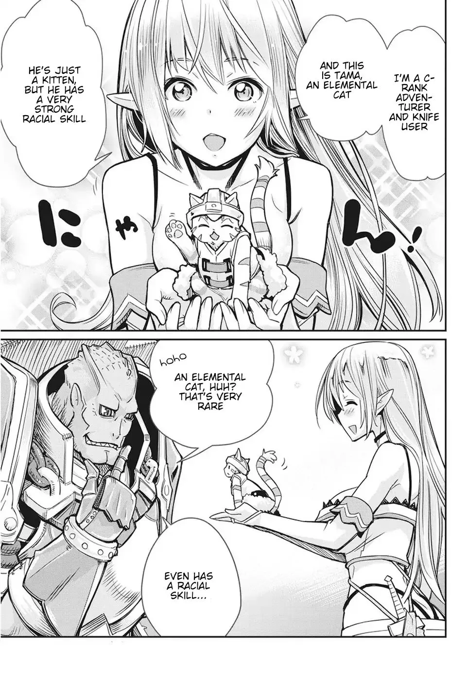 S-Rank Monster no Behemoth Dakedo, Neko to Machigawarete Erufu Musume no Kishi (Pet) Toshite Kurashitemasu Chapter 10 page 18 - 