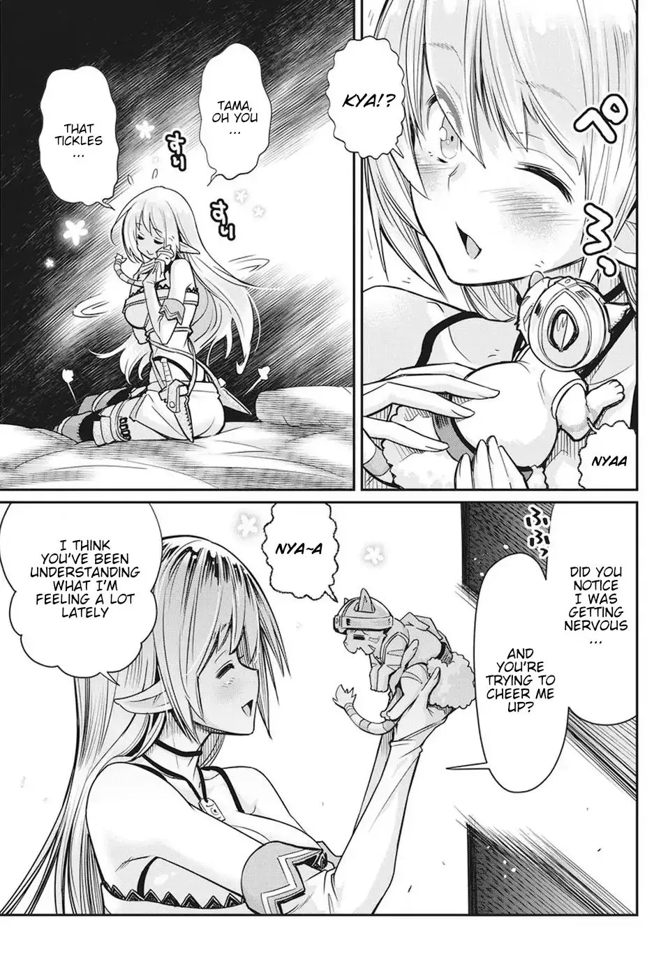 S-Rank Monster no Behemoth Dakedo, Neko to Machigawarete Erufu Musume no Kishi (Pet) Toshite Kurashitemasu Chapter 10 page 9 - 