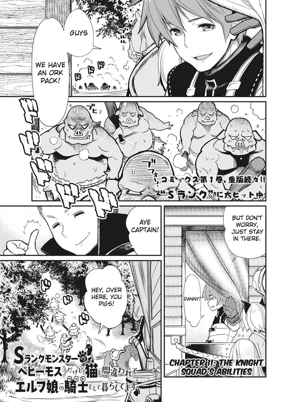 S-Rank Monster no Behemoth Dakedo, Neko to Machigawarete Erufu Musume no Kishi (Pet) Toshite Kurashitemasu Chapter 11 page 2 - 