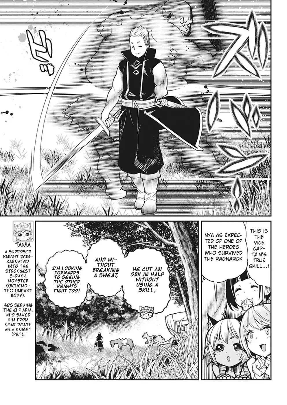 S-Rank Monster no Behemoth Dakedo, Neko to Machigawarete Erufu Musume no Kishi (Pet) Toshite Kurashitemasu Chapter 11 page 6 - 