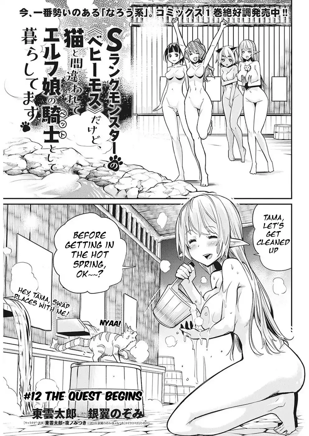 S-Rank Monster no Behemoth Dakedo, Neko to Machigawarete Erufu Musume no Kishi (Pet) Toshite Kurashitemasu Chapter 12 page 2 - 