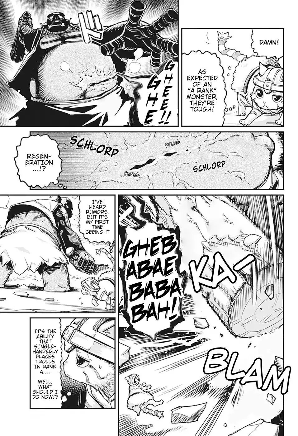 S-Rank Monster no Behemoth Dakedo, Neko to Machigawarete Erufu Musume no Kishi (Pet) Toshite Kurashitemasu Chapter 14 page 4 - 