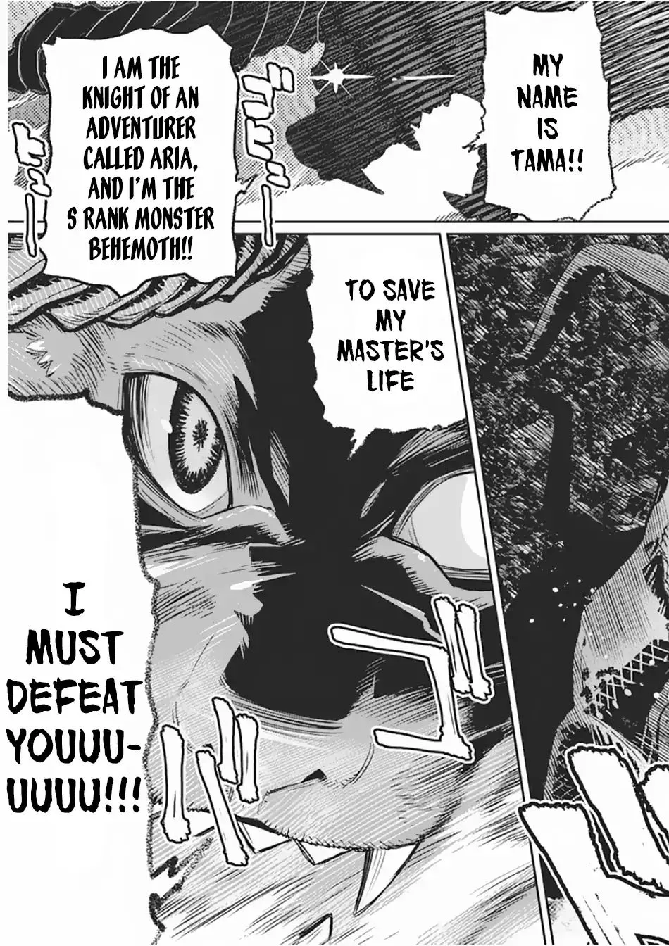 S-Rank Monster no Behemoth Dakedo, Neko to Machigawarete Erufu Musume no Kishi (Pet) Toshite Kurashitemasu Chapter 15 page 14 - 
