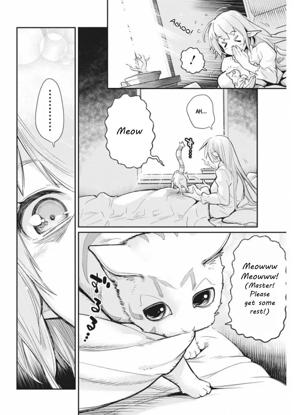 S-Rank Monster no Behemoth Dakedo, Neko to Machigawarete Erufu Musume no Kishi (Pet) Toshite Kurashitemasu Chapter 16 page 13 - 