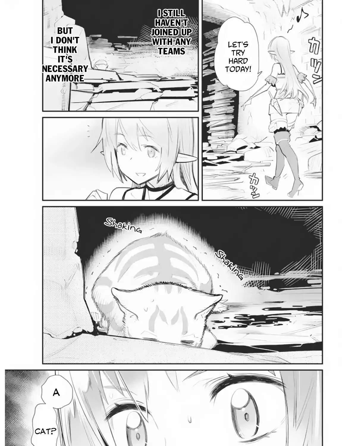 S-Rank Monster no Behemoth Dakedo, Neko to Machigawarete Erufu Musume no Kishi (Pet) Toshite Kurashitemasu Chapter 17 page 32 - 