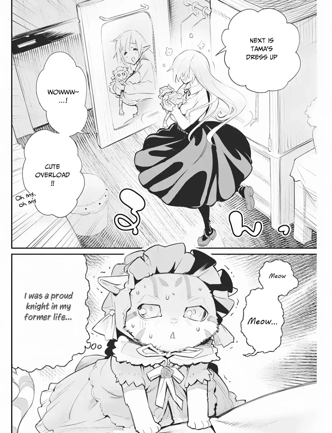 S-Rank Monster no Behemoth Dakedo, Neko to Machigawarete Erufu Musume no Kishi (Pet) Toshite Kurashitemasu Chapter 18 page 8 - 