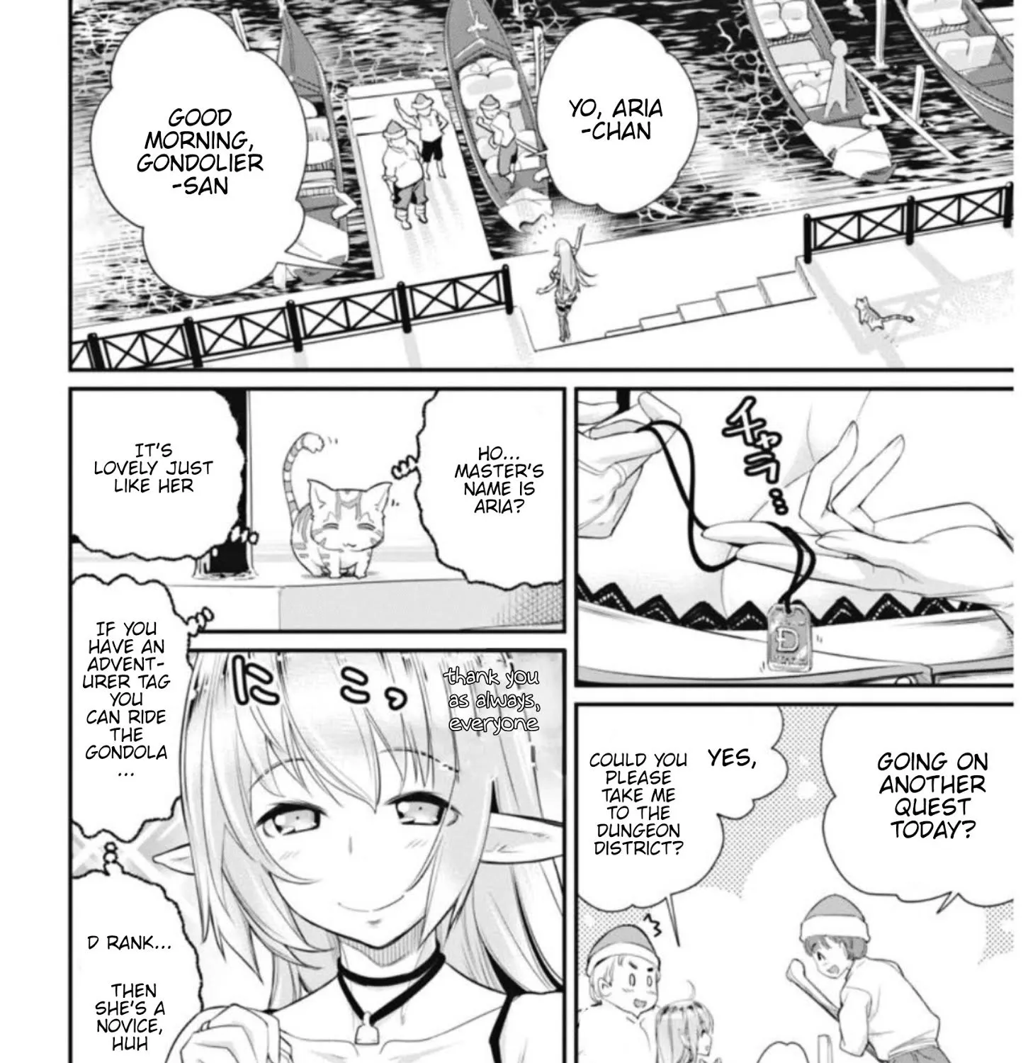 S-Rank Monster no Behemoth Dakedo, Neko to Machigawarete Erufu Musume no Kishi (Pet) Toshite Kurashitemasu Chapter 2 page 7 - 