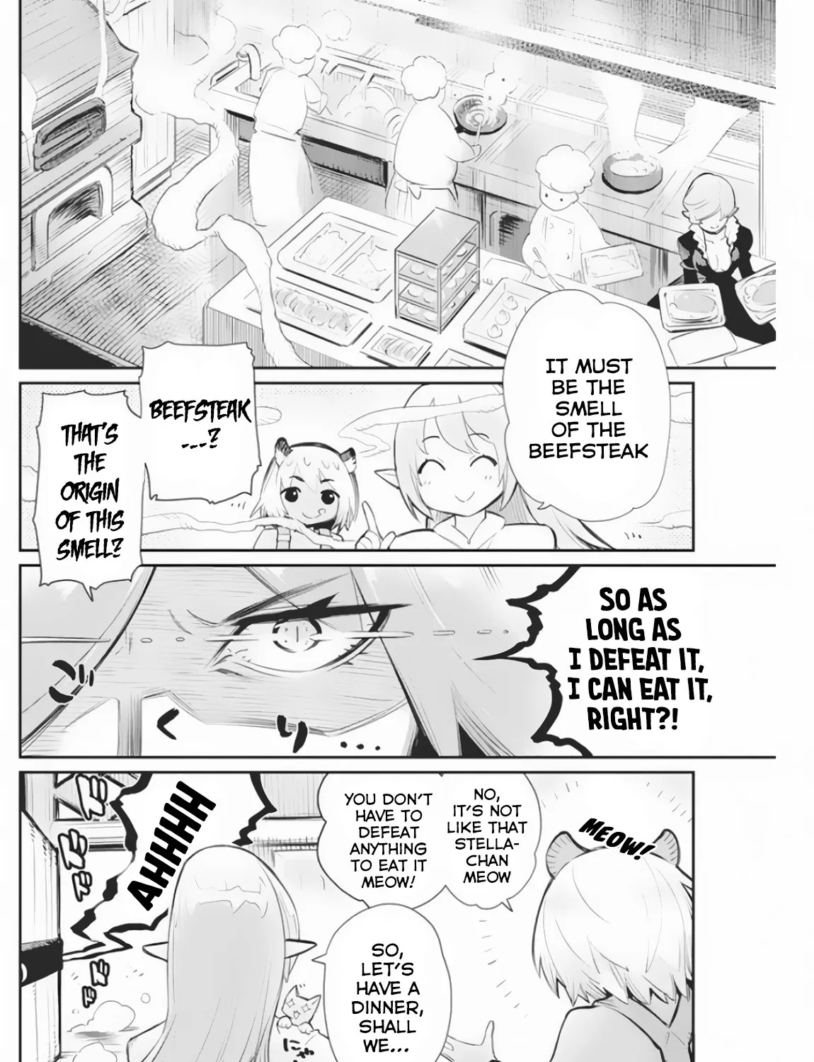 S-Rank Monster no Behemoth Dakedo, Neko to Machigawarete Erufu Musume no Kishi (Pet) Toshite Kurashitemasu Chapter 21 page 22 - 