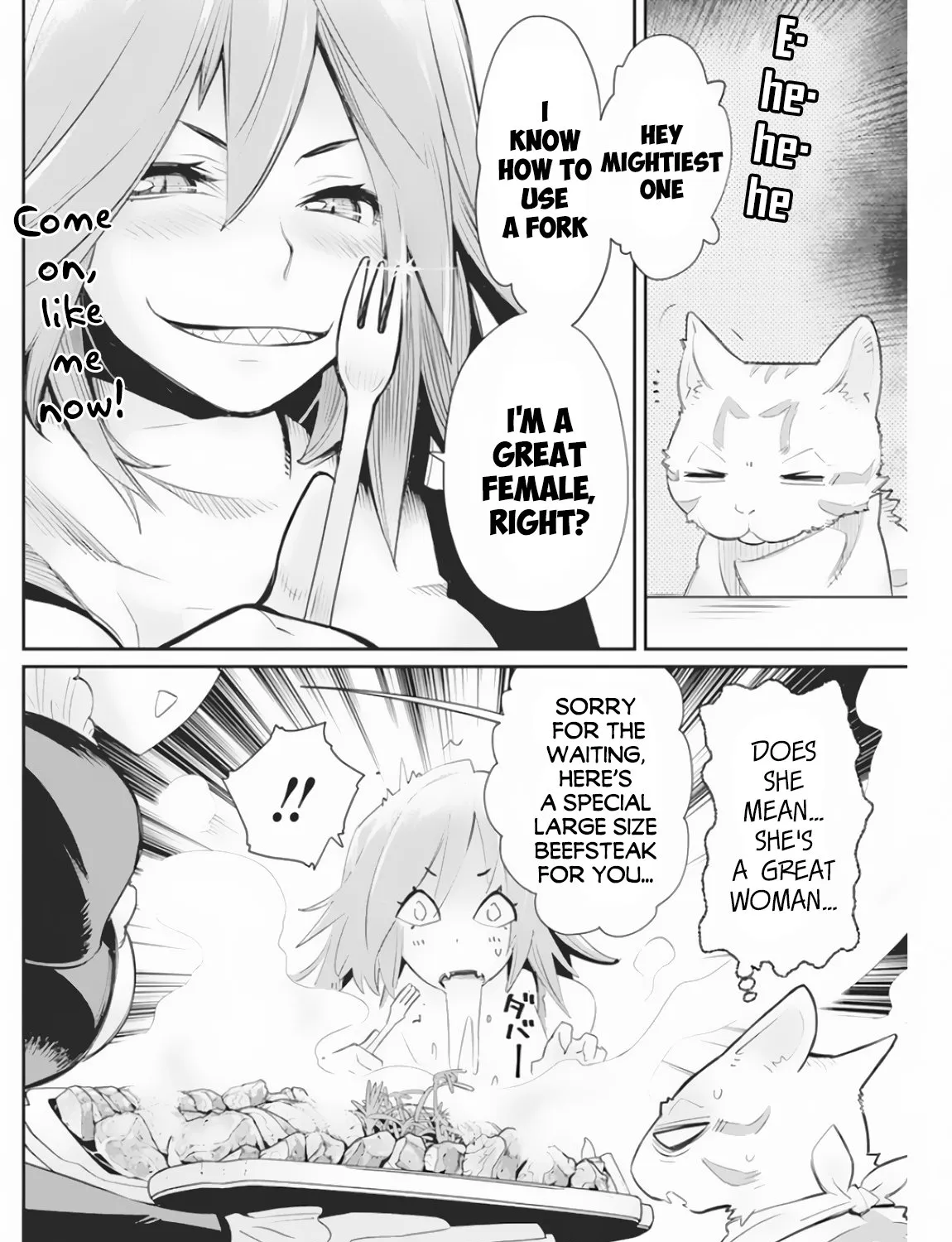 S-Rank Monster no Behemoth Dakedo, Neko to Machigawarete Erufu Musume no Kishi (Pet) Toshite Kurashitemasu Chapter 21 page 26 - 