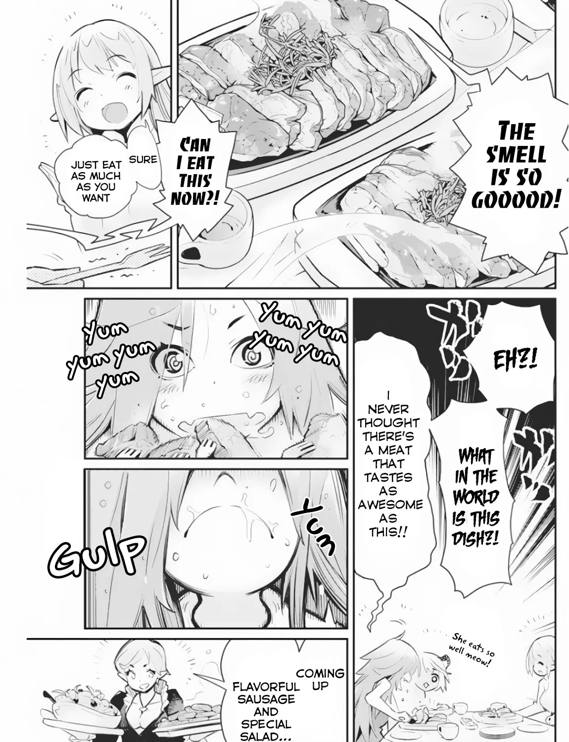 S-Rank Monster no Behemoth Dakedo, Neko to Machigawarete Erufu Musume no Kishi (Pet) Toshite Kurashitemasu Chapter 21 page 28 - 
