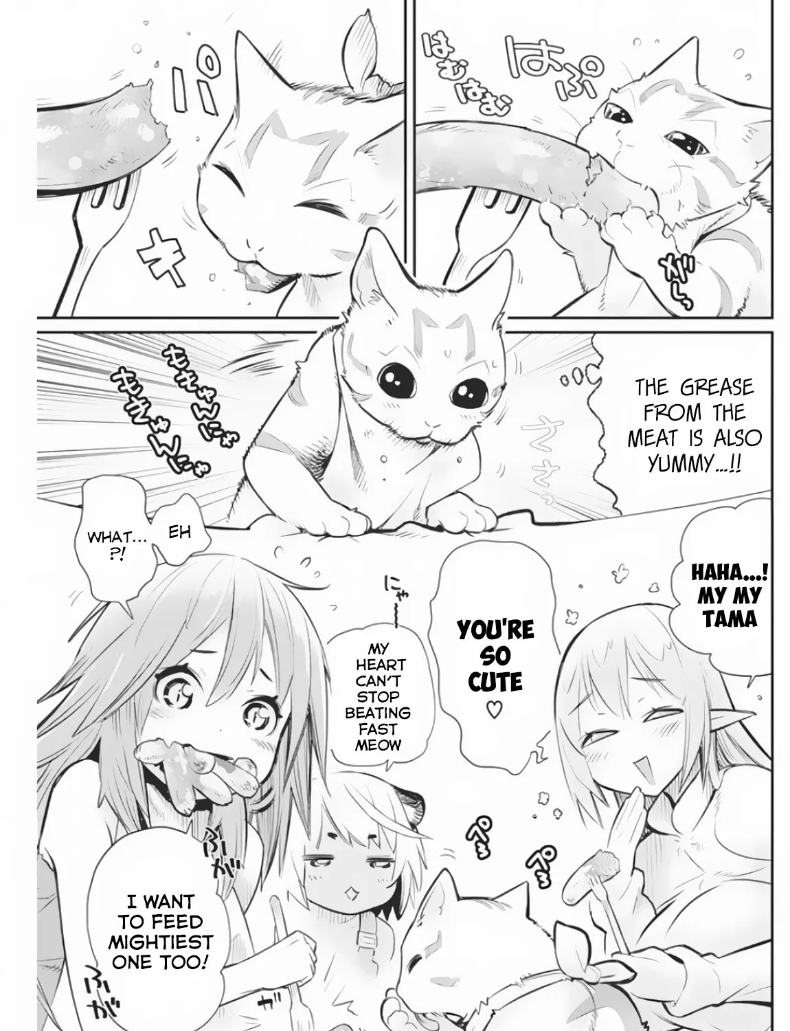 S-Rank Monster no Behemoth Dakedo, Neko to Machigawarete Erufu Musume no Kishi (Pet) Toshite Kurashitemasu Chapter 21 page 32 - 