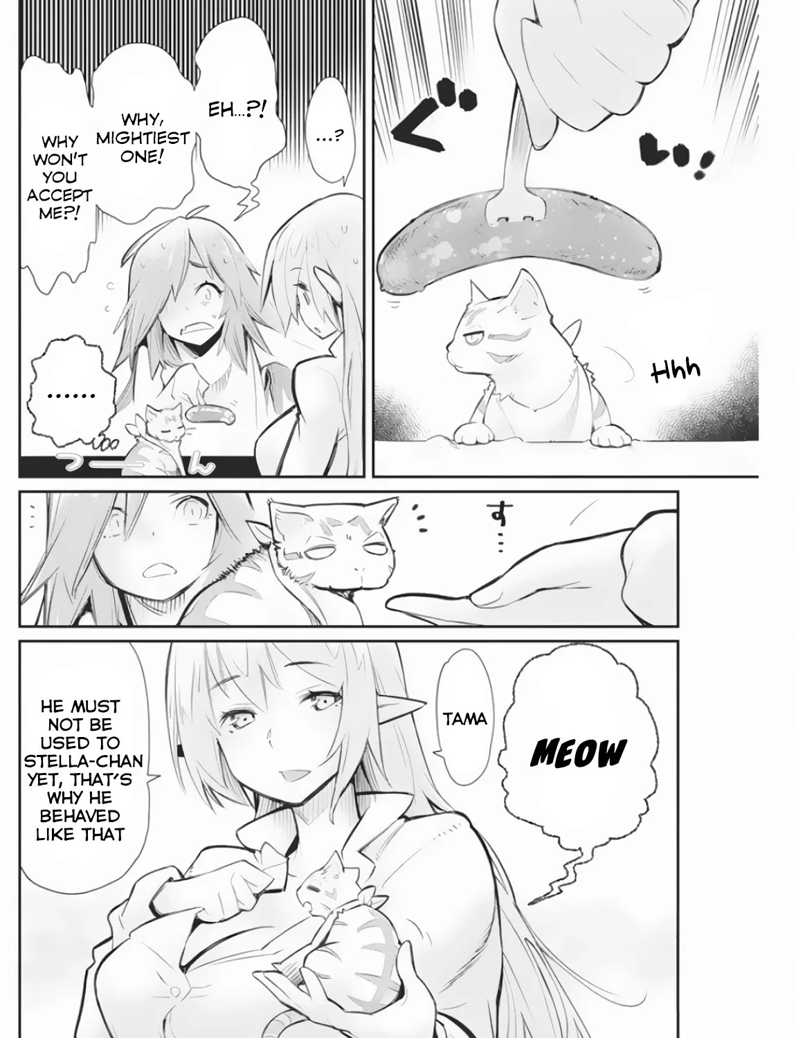 S-Rank Monster no Behemoth Dakedo, Neko to Machigawarete Erufu Musume no Kishi (Pet) Toshite Kurashitemasu Chapter 21 page 34 - 