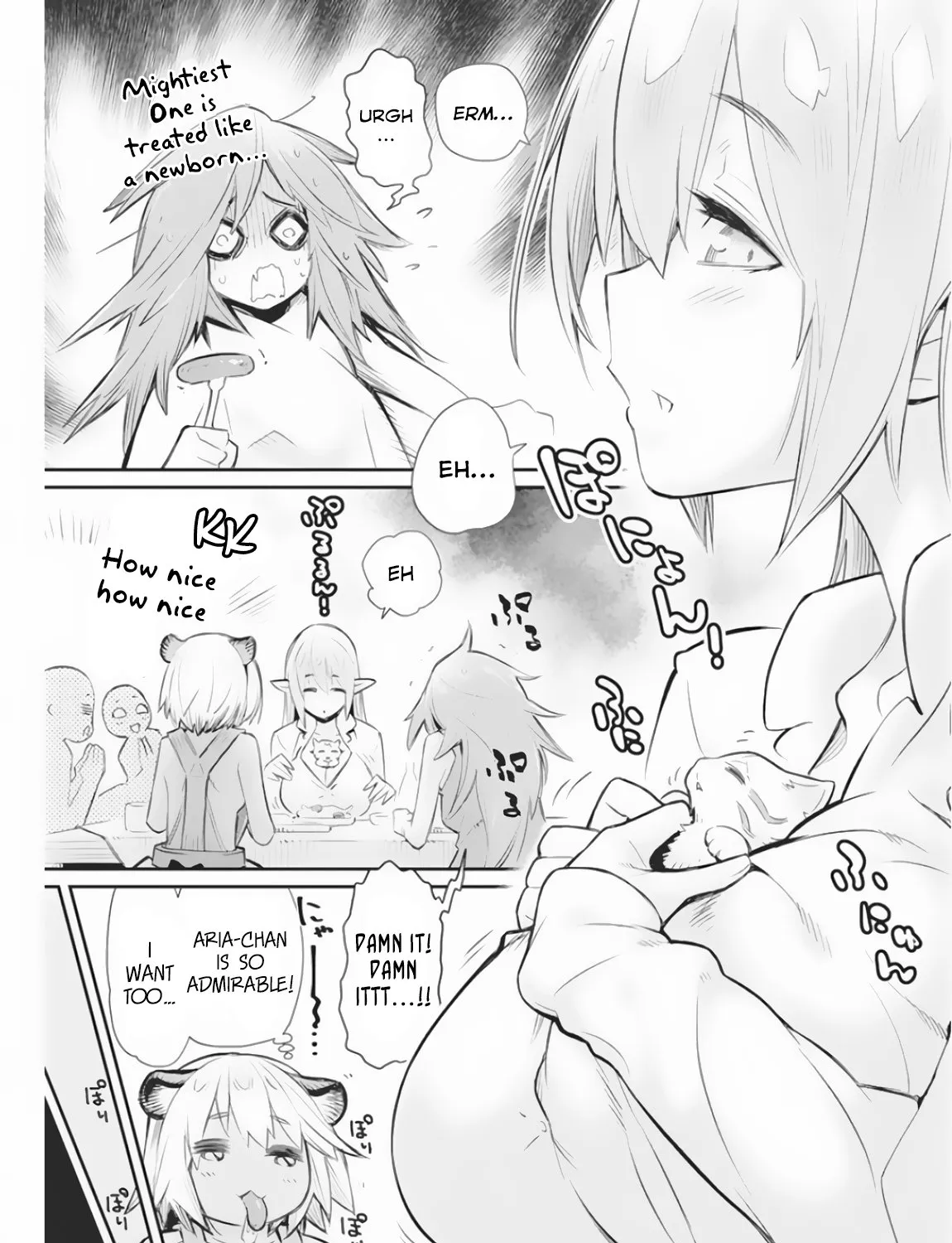 S-Rank Monster no Behemoth Dakedo, Neko to Machigawarete Erufu Musume no Kishi (Pet) Toshite Kurashitemasu Chapter 21 page 36 - 