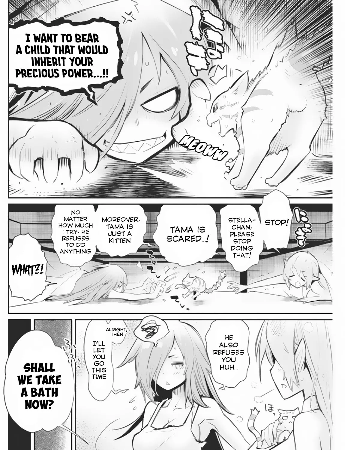 S-Rank Monster no Behemoth Dakedo, Neko to Machigawarete Erufu Musume no Kishi (Pet) Toshite Kurashitemasu Chapter 21 page 8 - 