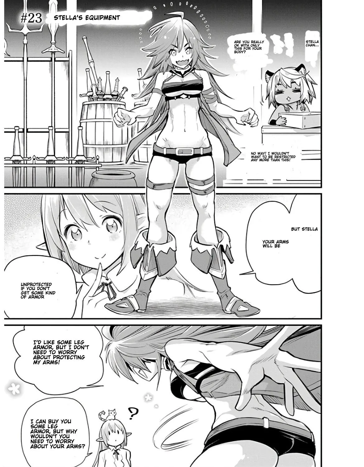S-Rank Monster no Behemoth Dakedo, Neko to Machigawarete Erufu Musume no Kishi (Pet) Toshite Kurashitemasu Chapter 23 page 1 - 