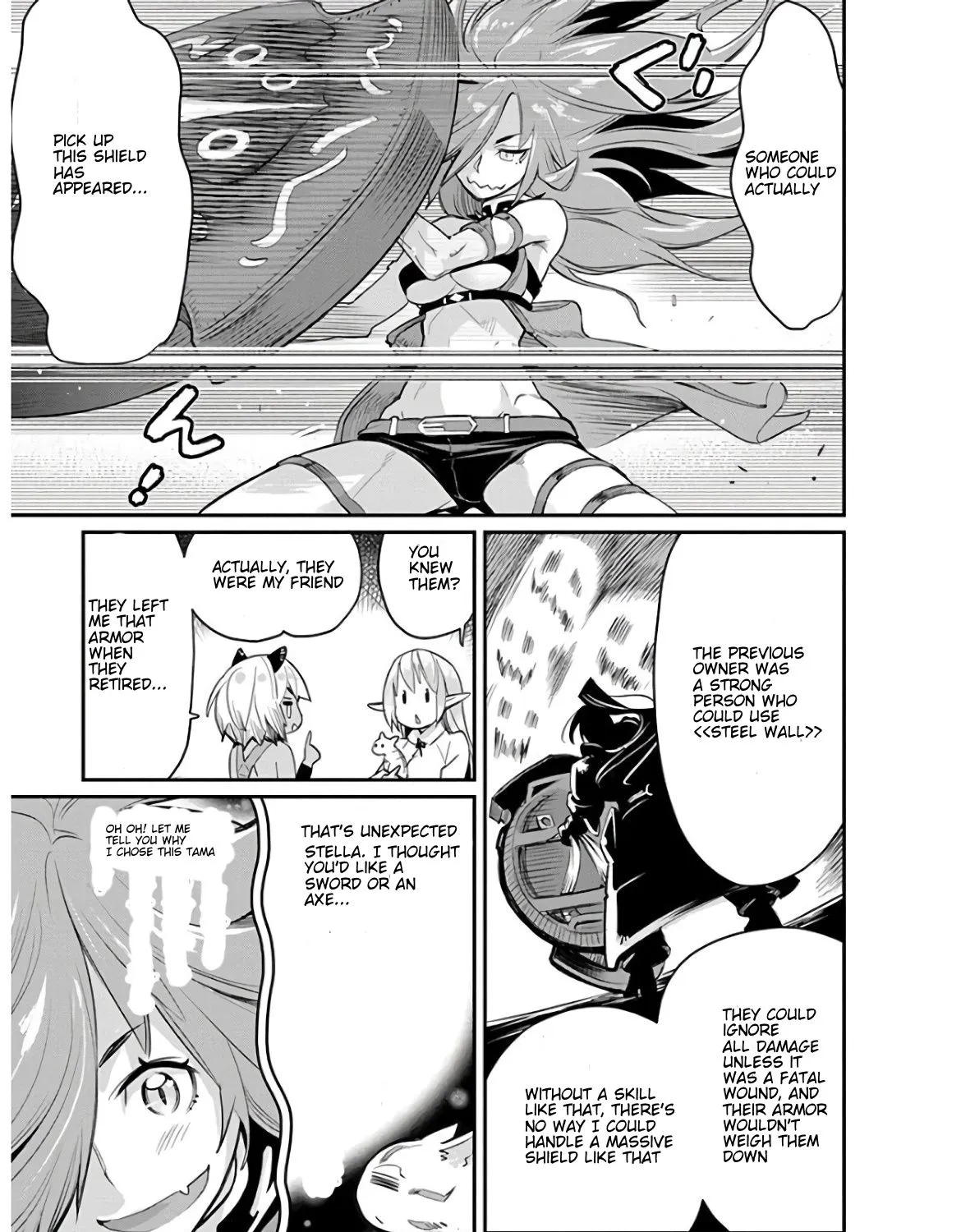 S-Rank Monster no Behemoth Dakedo, Neko to Machigawarete Erufu Musume no Kishi (Pet) Toshite Kurashitemasu Chapter 23 page 21 - 
