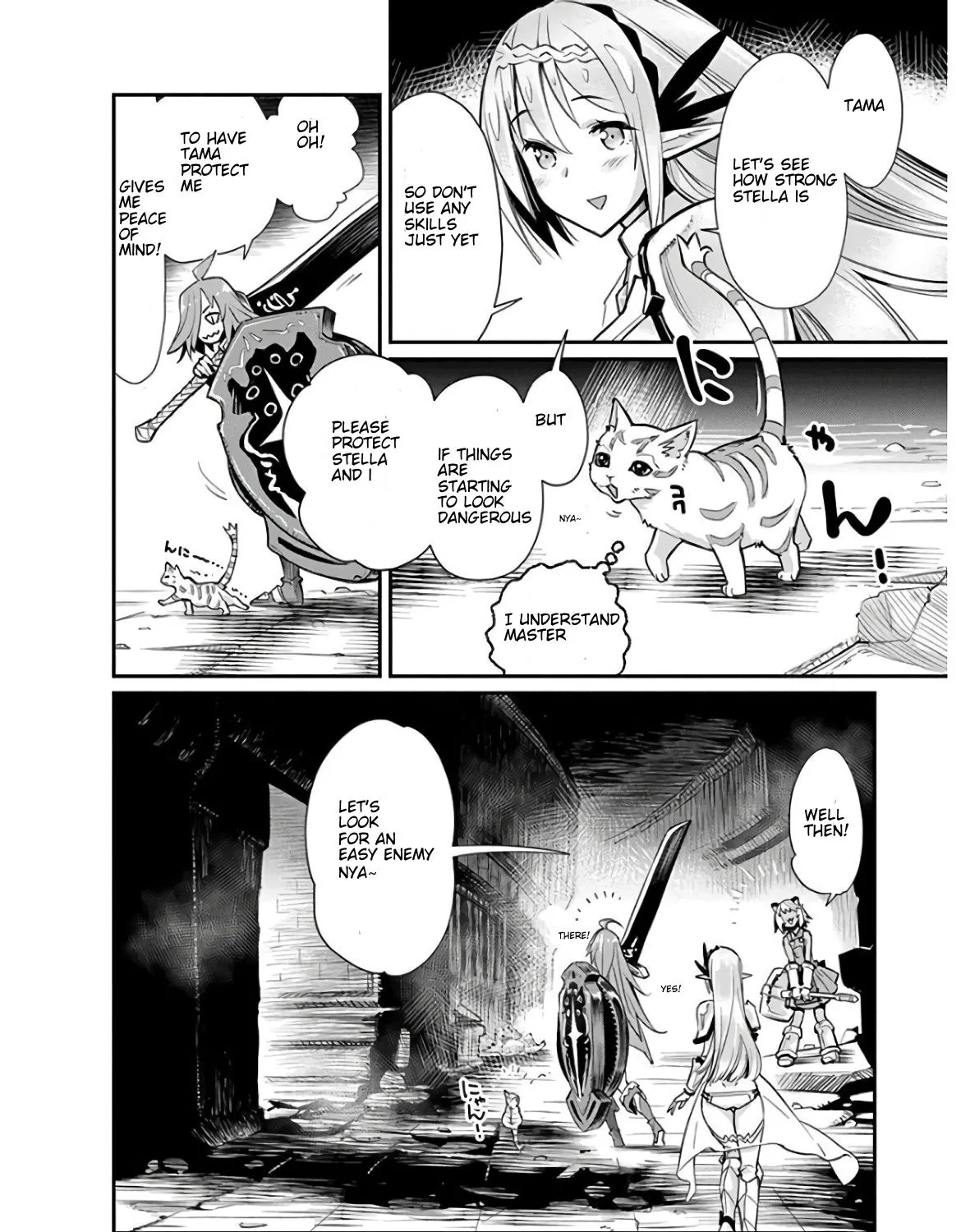 S-Rank Monster no Behemoth Dakedo, Neko to Machigawarete Erufu Musume no Kishi (Pet) Toshite Kurashitemasu Chapter 23 page 35 - 