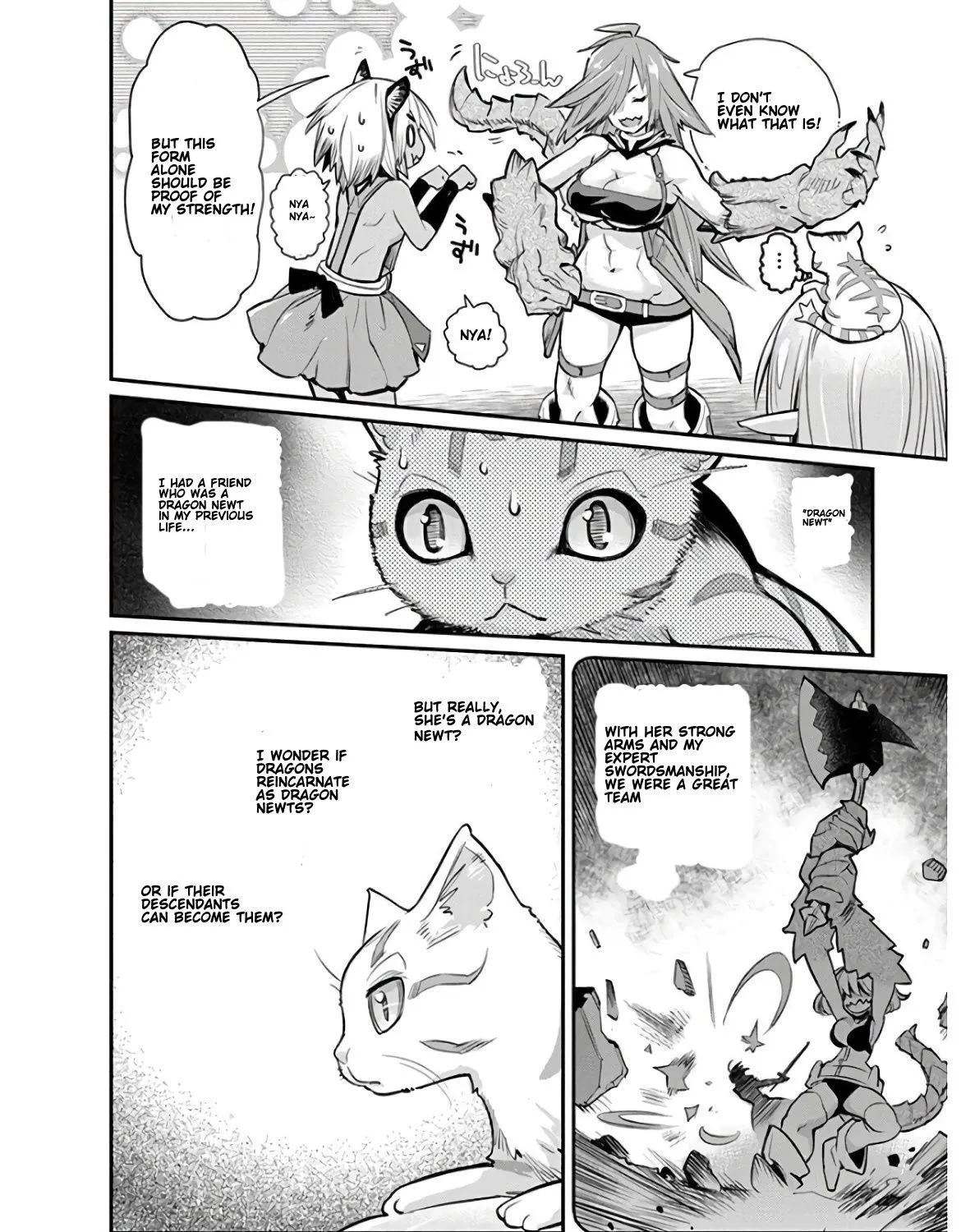 S-Rank Monster no Behemoth Dakedo, Neko to Machigawarete Erufu Musume no Kishi (Pet) Toshite Kurashitemasu Chapter 23 page 7 - 