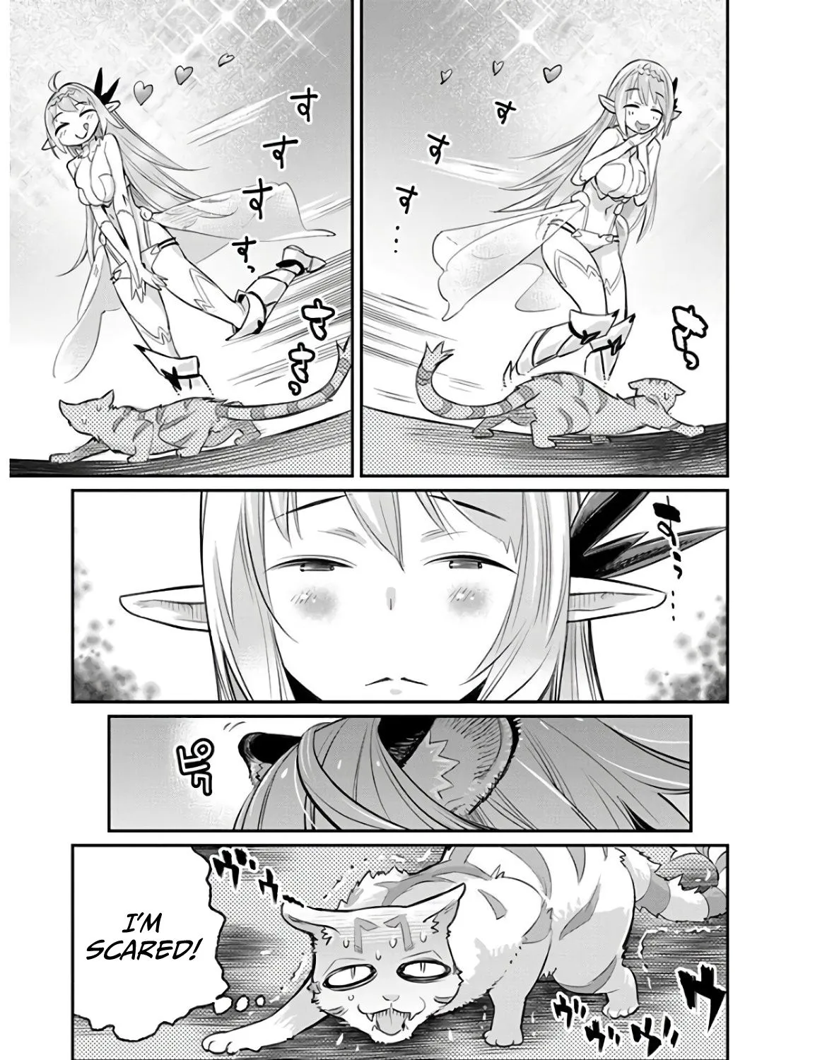 S-Rank Monster no Behemoth Dakedo, Neko to Machigawarete Erufu Musume no Kishi (Pet) Toshite Kurashitemasu Chapter 24 page 45 - 