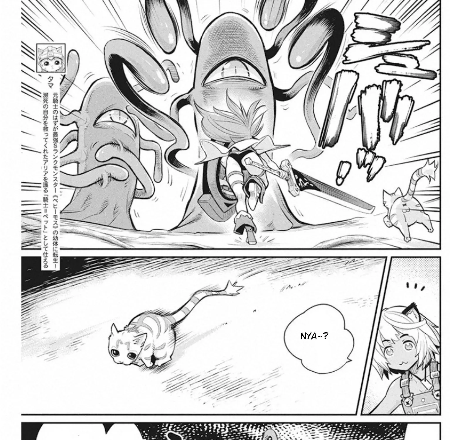 S-Rank Monster no Behemoth Dakedo, Neko to Machigawarete Erufu Musume no Kishi (Pet) Toshite Kurashitemasu Chapter 25 page 5 - 